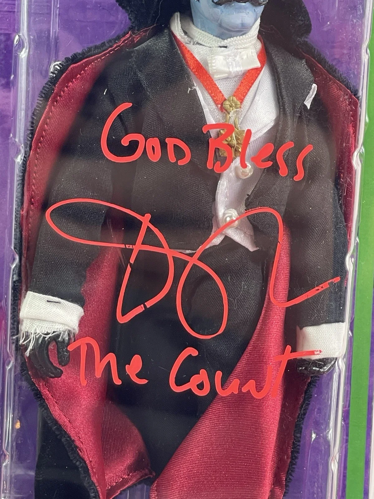 Daniel Roebuck — Rob Zombie's Munsters The Count Action Figure signed By Daniel Roebuck PSA/DNA, image 3