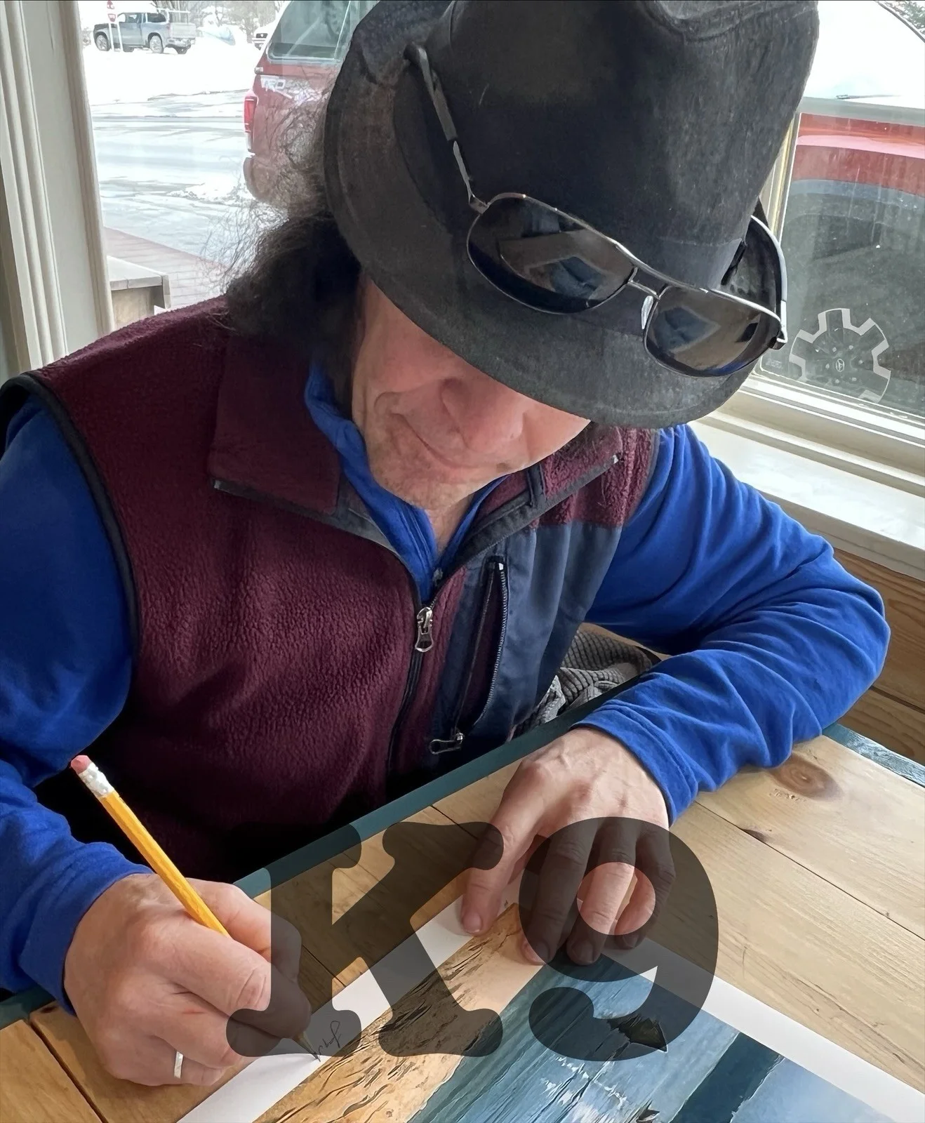 Jay Mello — Jay Mello SIGNED AUTOGRAPHED JAWS 12x12 Mondo Print JC Richard AP w/ PROOF, изображение 5