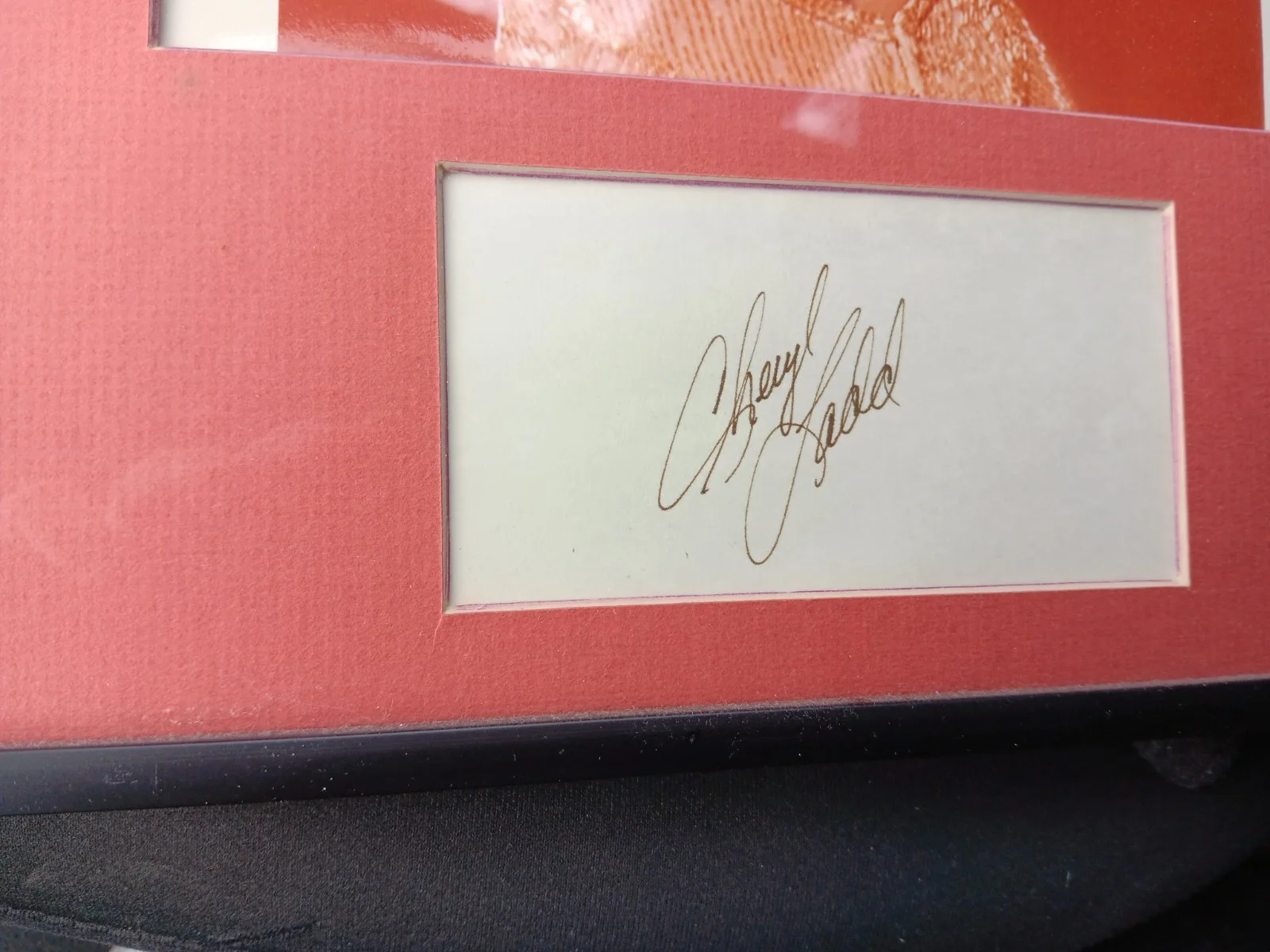 Cheryl Ladd — 12x15 framed, hand-signed photo Cheryl Ladd AUTOGRAPH!, image 2