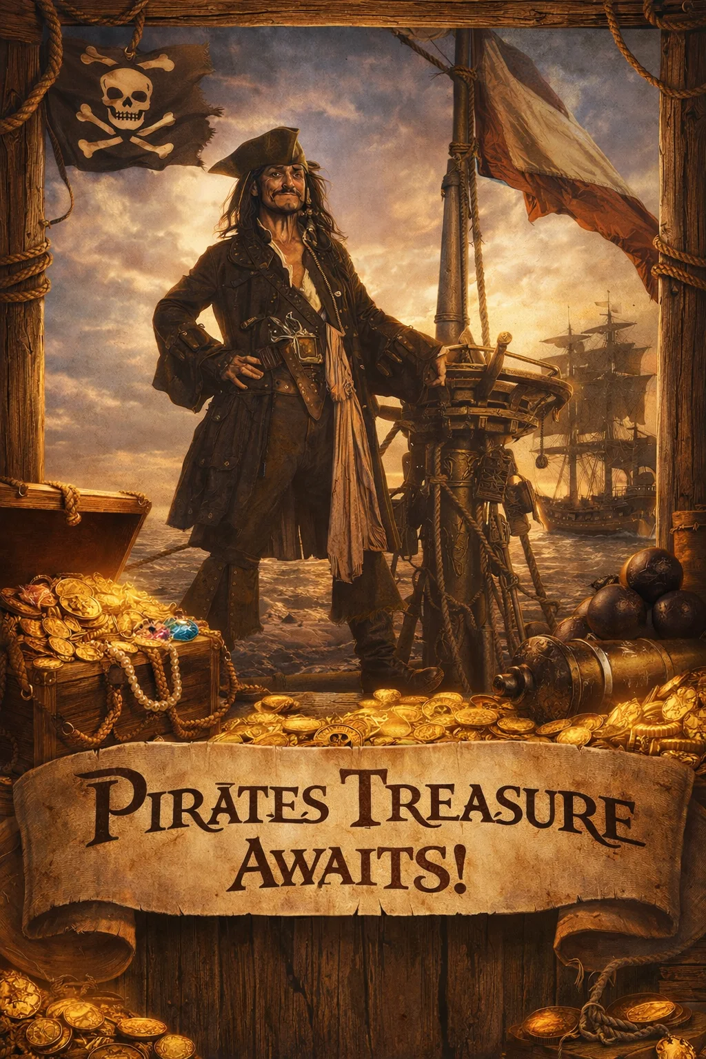 Johnny Depp — “Johnny Depp Autographed Captain Jack Sparrow Photo” “Beckett BAS Authenticated, image 3