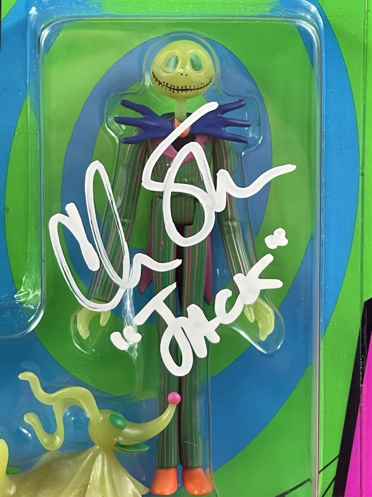 Chris Sarandon — NBC Jack Skellington ReAction Figure Signed By Chris Sarandon PSA/DNA Cert (#2), изображение 2
