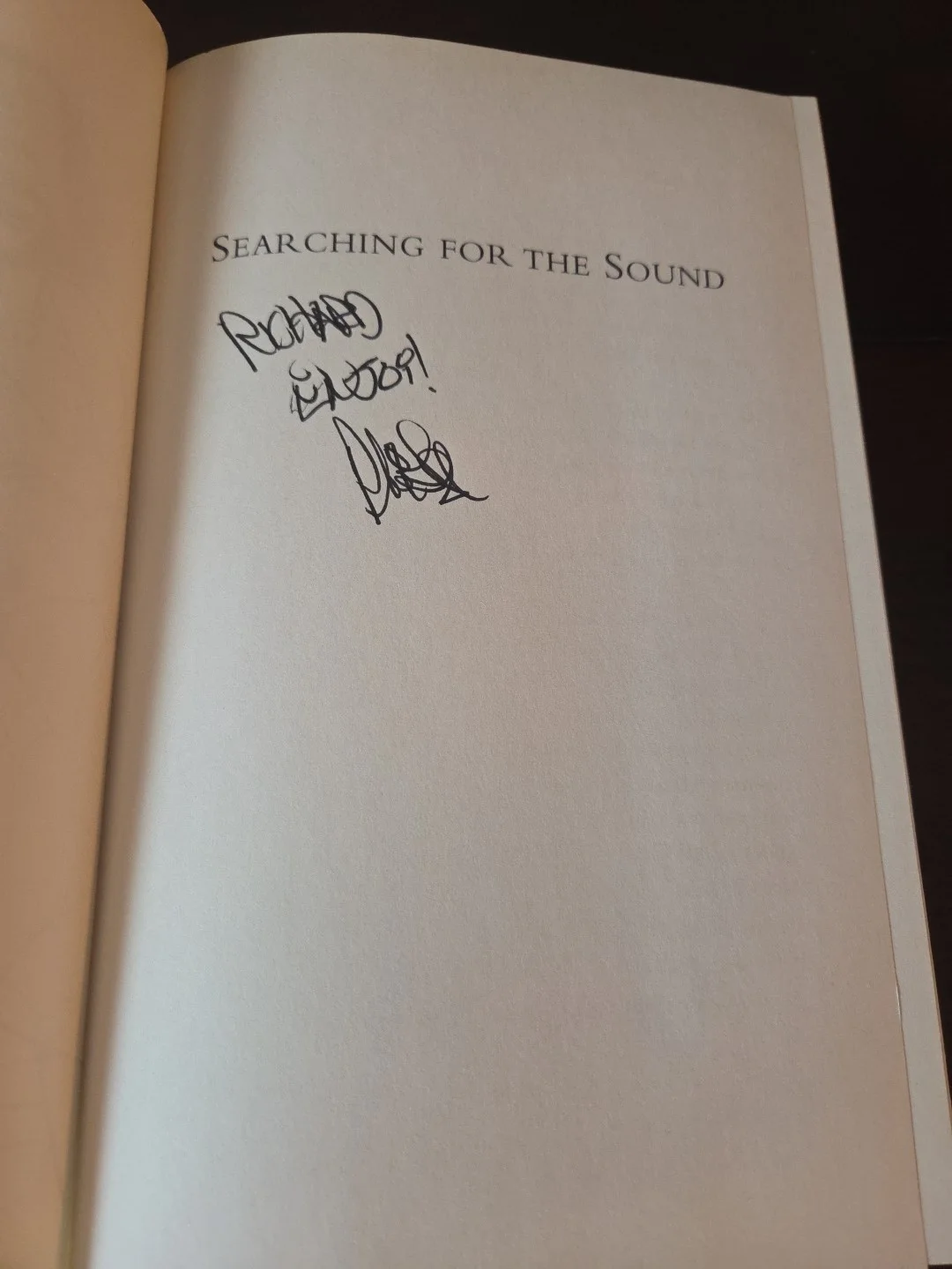 Phil Lesh — Phil Lesh Grateful Dead Signed 1st Edition HC NF/VG+ in Mylar Jacket, image 3