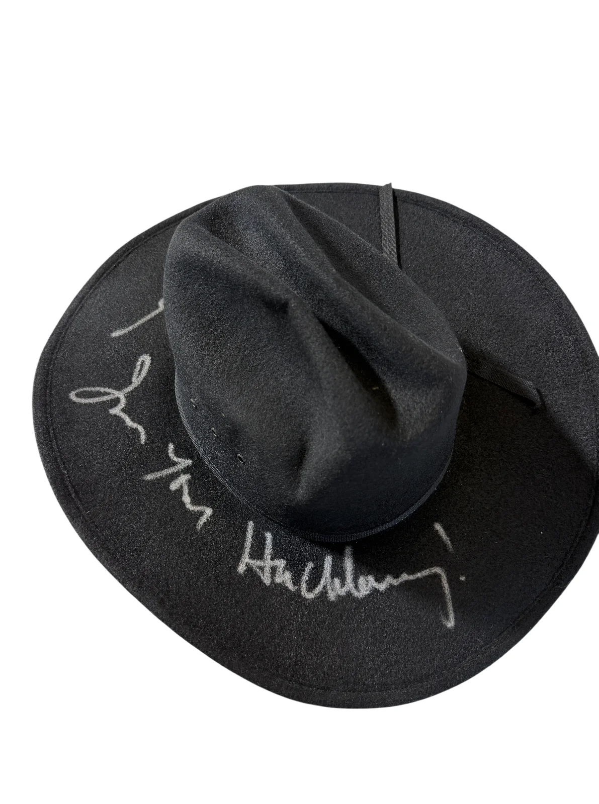 Val Kilmer — Val Kilmer Signed Autographed Inscription Tombstone CowBoy Hat Radtke COA, изображение 2