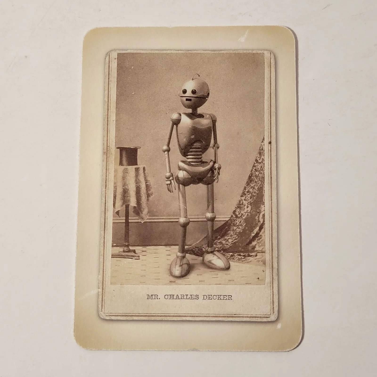 Edward Bateman — Very Rare HTF Vtg Signed Edward Bateman Maison PhotoGraphique Card No 1, image 2