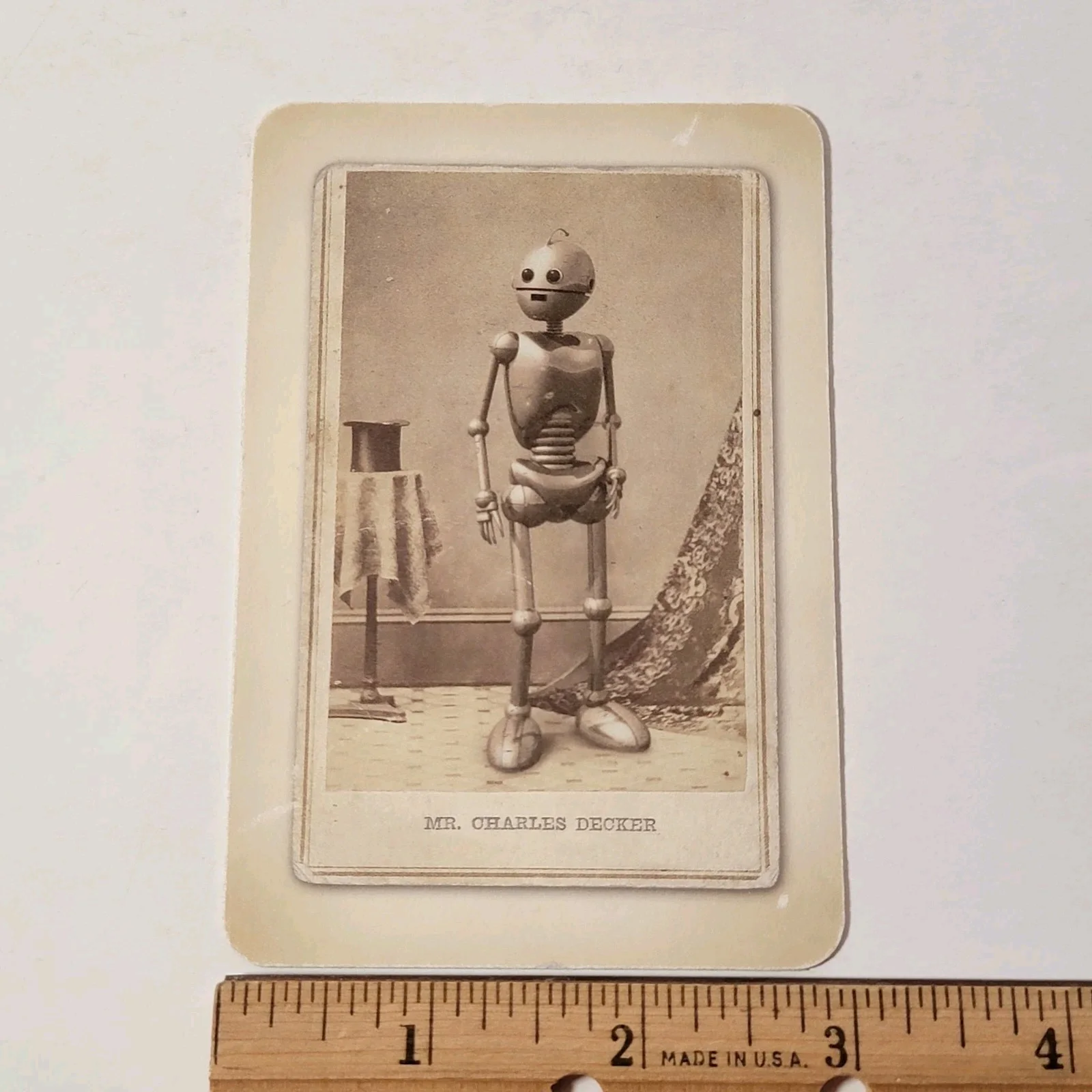 Edward Bateman — Very Rare HTF Vtg Signed Edward Bateman Maison PhotoGraphique Card No 1, image 4