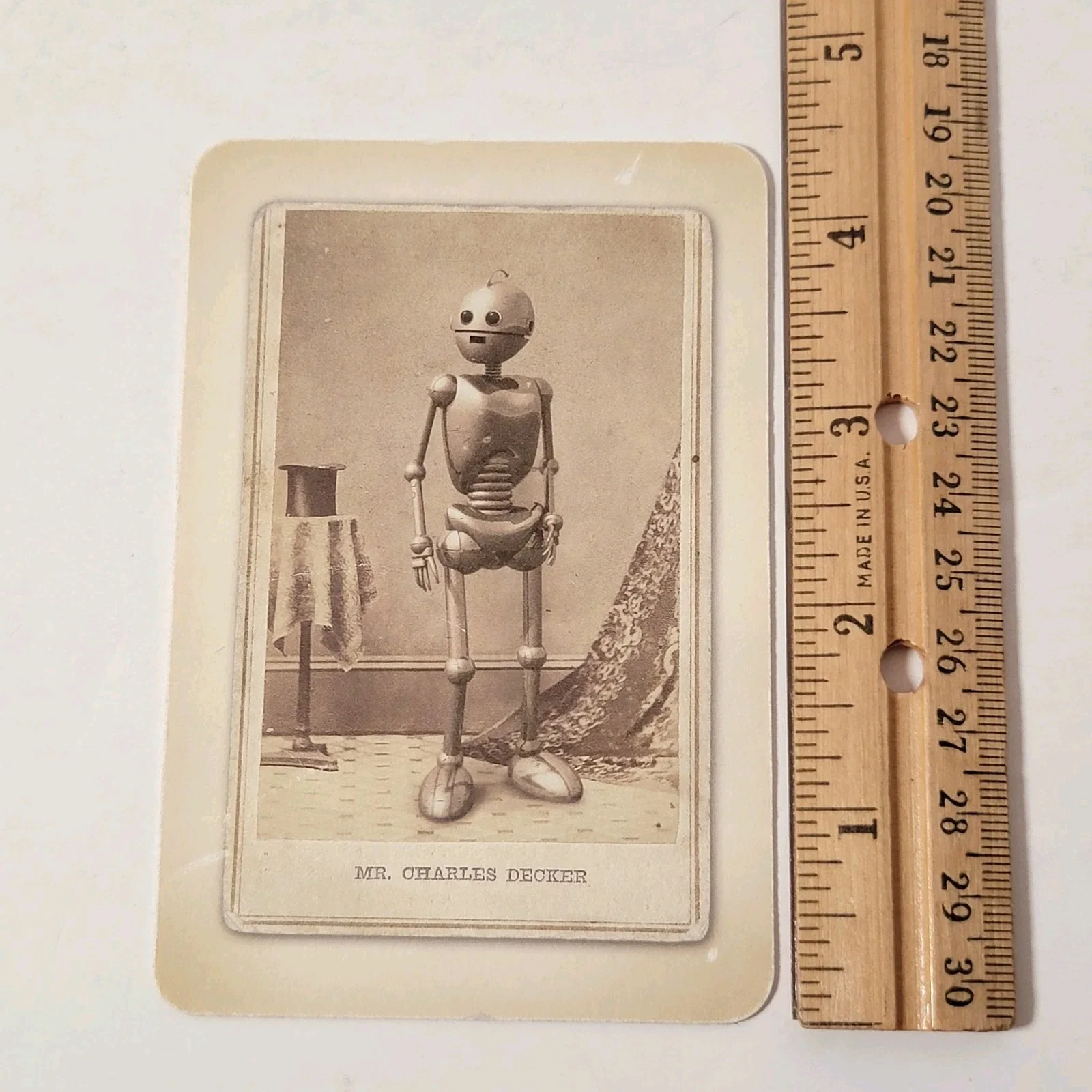 Edward Bateman — Very Rare HTF Vtg Signed Edward Bateman Maison PhotoGraphique Card No 1, image 5