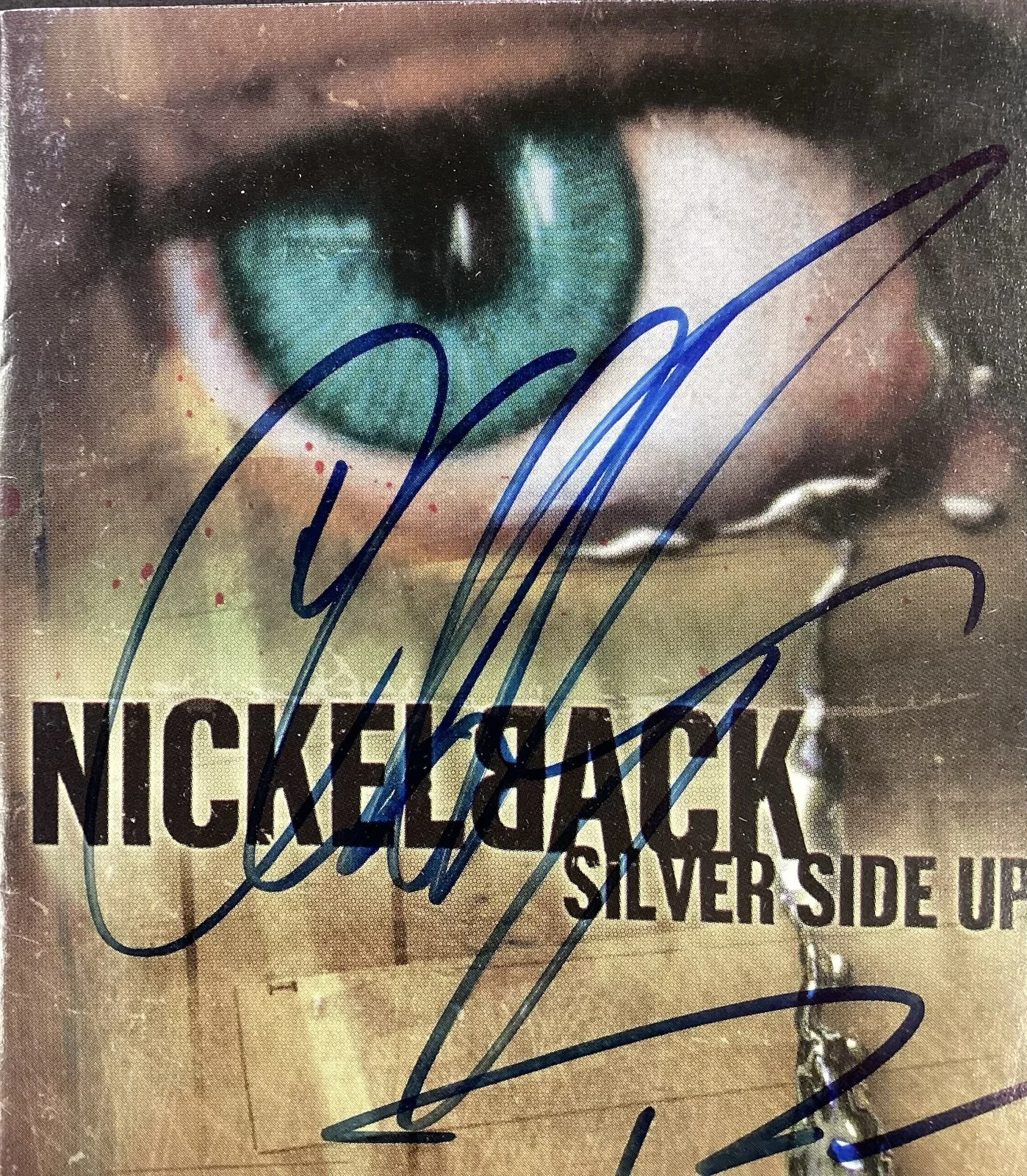 Nickelback signed CD Silver Side Up Booklet Music Chad Kroeger Autograph PSA/DNA, image 3