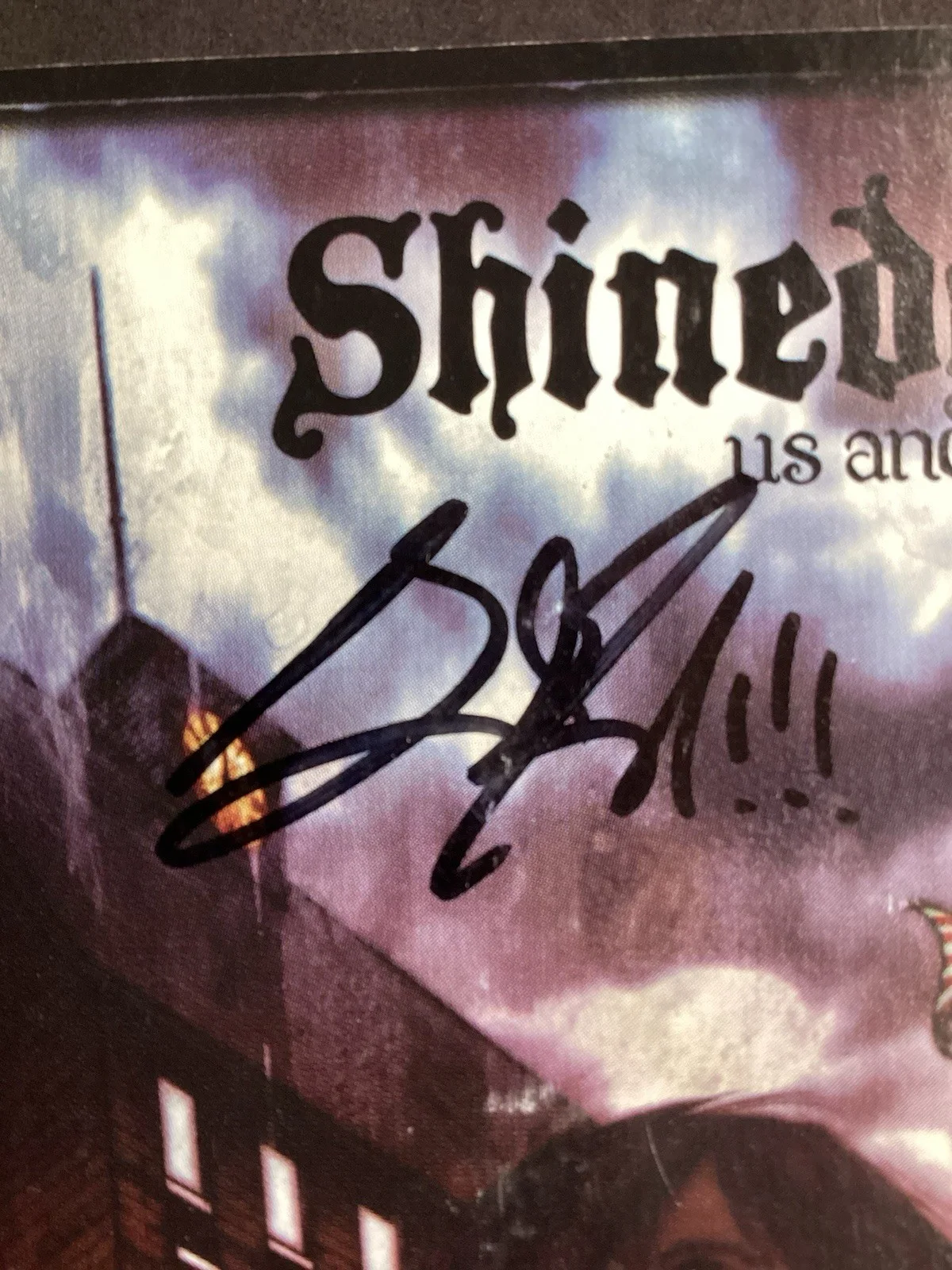 Shinedown signed CD Us And Them Booklet Brent Smith Jasin Todd Autograph PSA/DNA, image 2