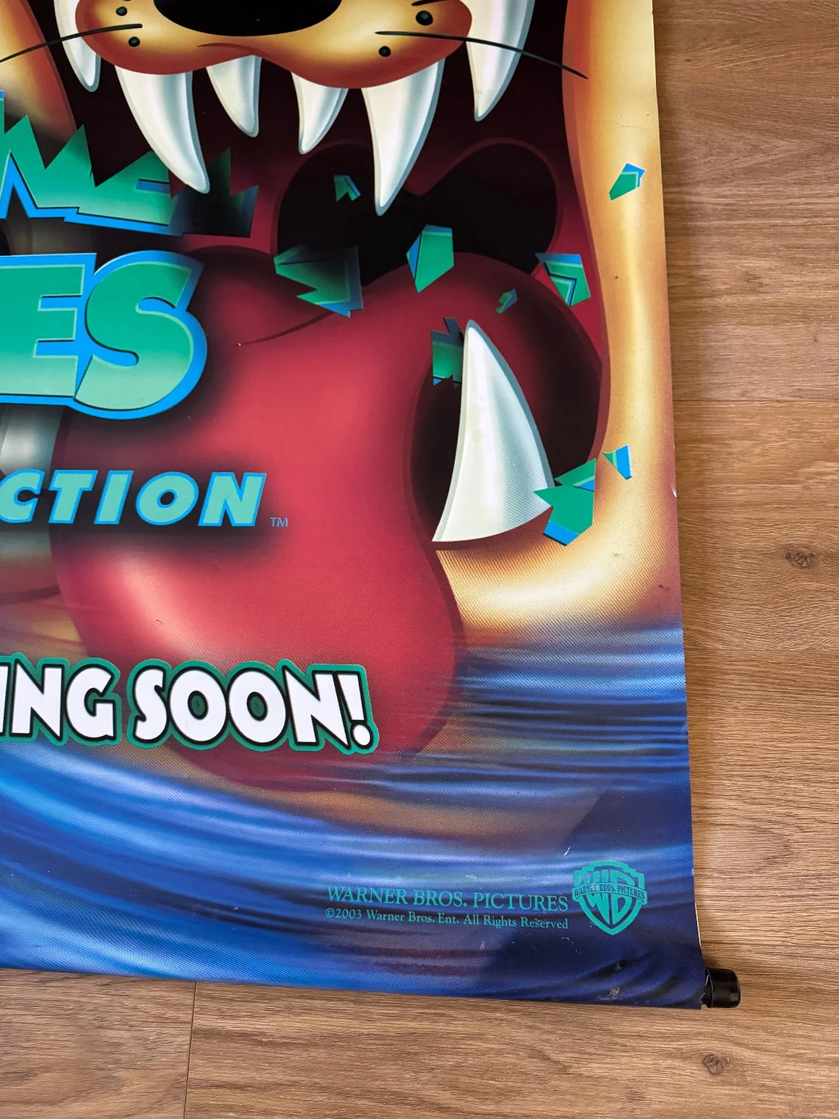 Walt Disney Looney Tunes (2003) giant vinyl cinema poster/banner - Steve Martin, изображение 3