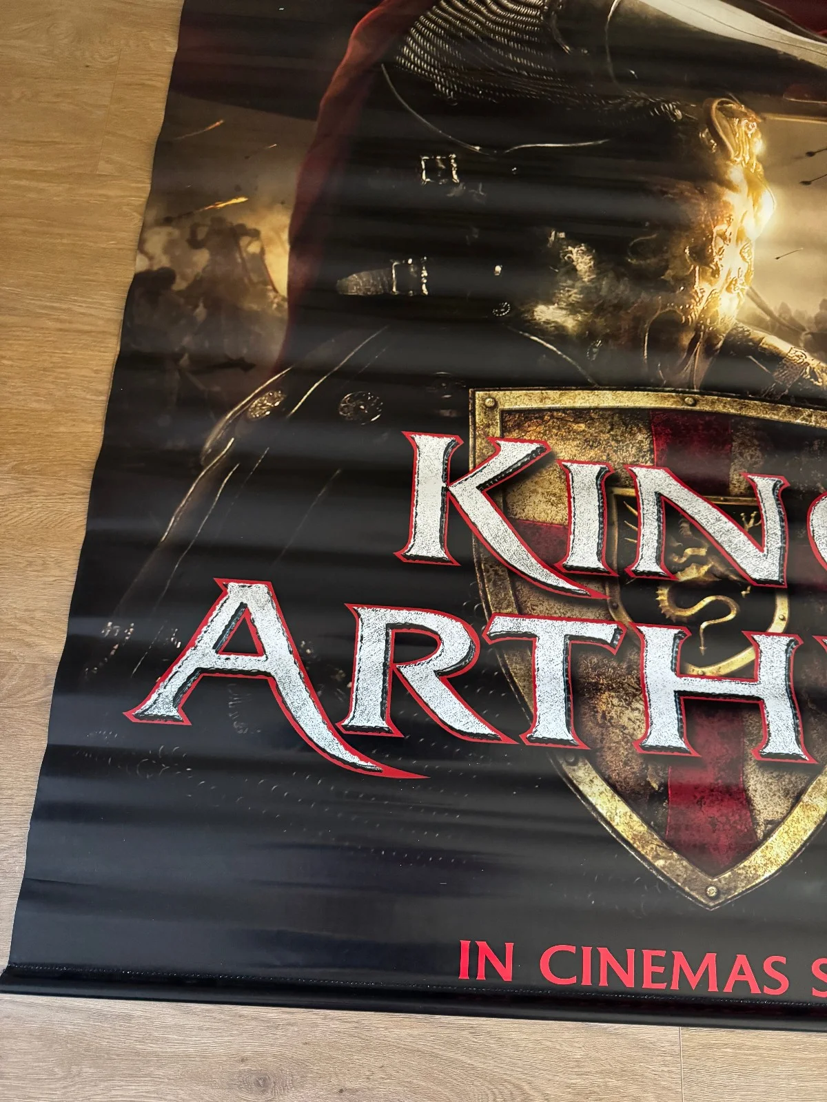 King Arthur (2004) giant vinyl cinema poster/banner - Clive Owen, image 2