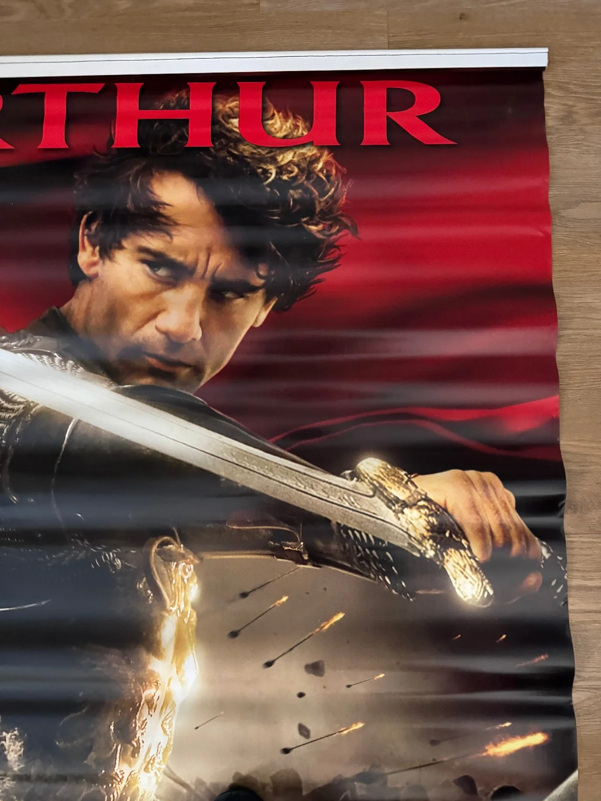 King Arthur (2004) giant vinyl cinema poster/banner - Clive Owen, image 4
