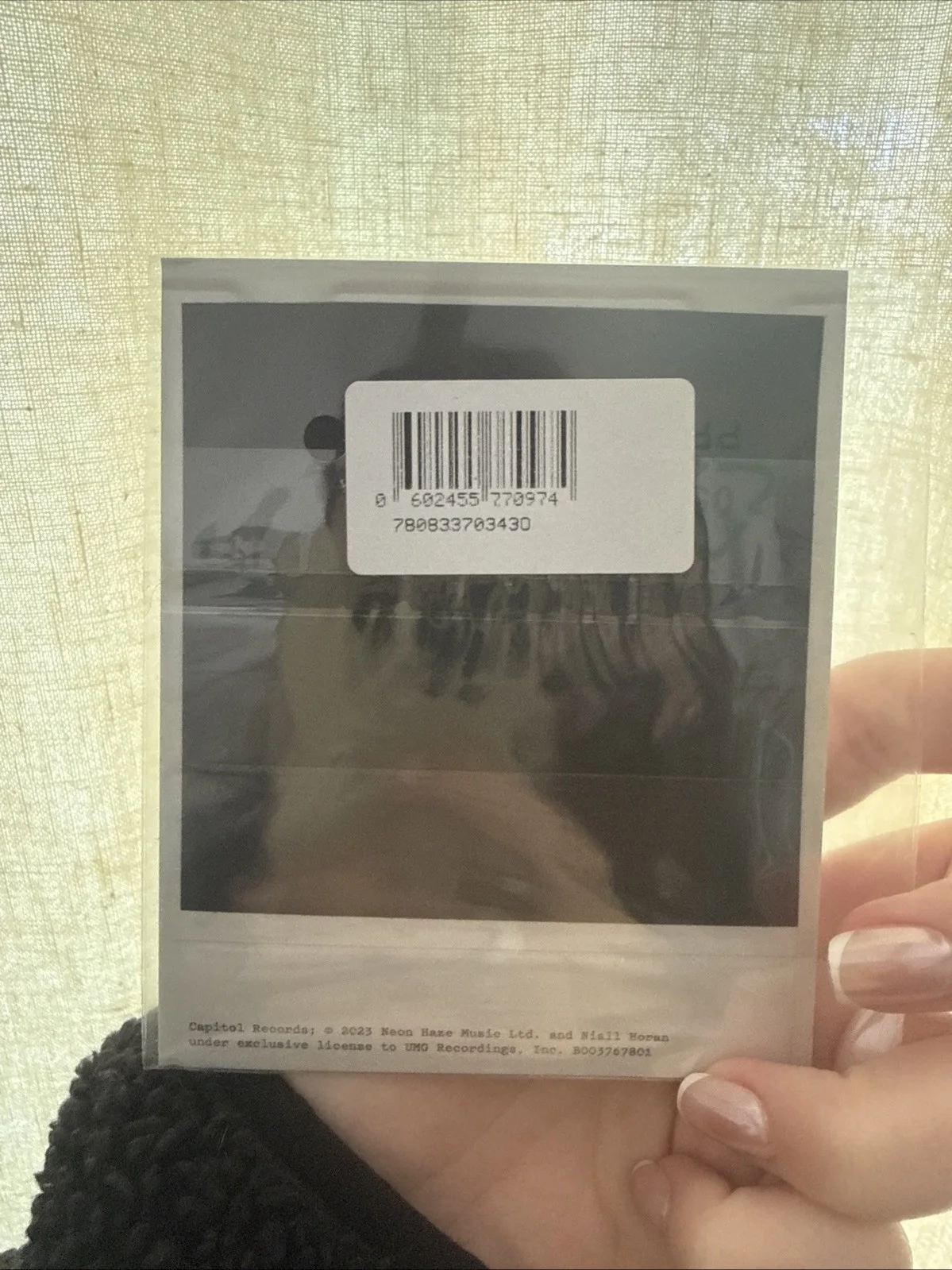 Niall Horan Signed Polaroid ONLY, image 2