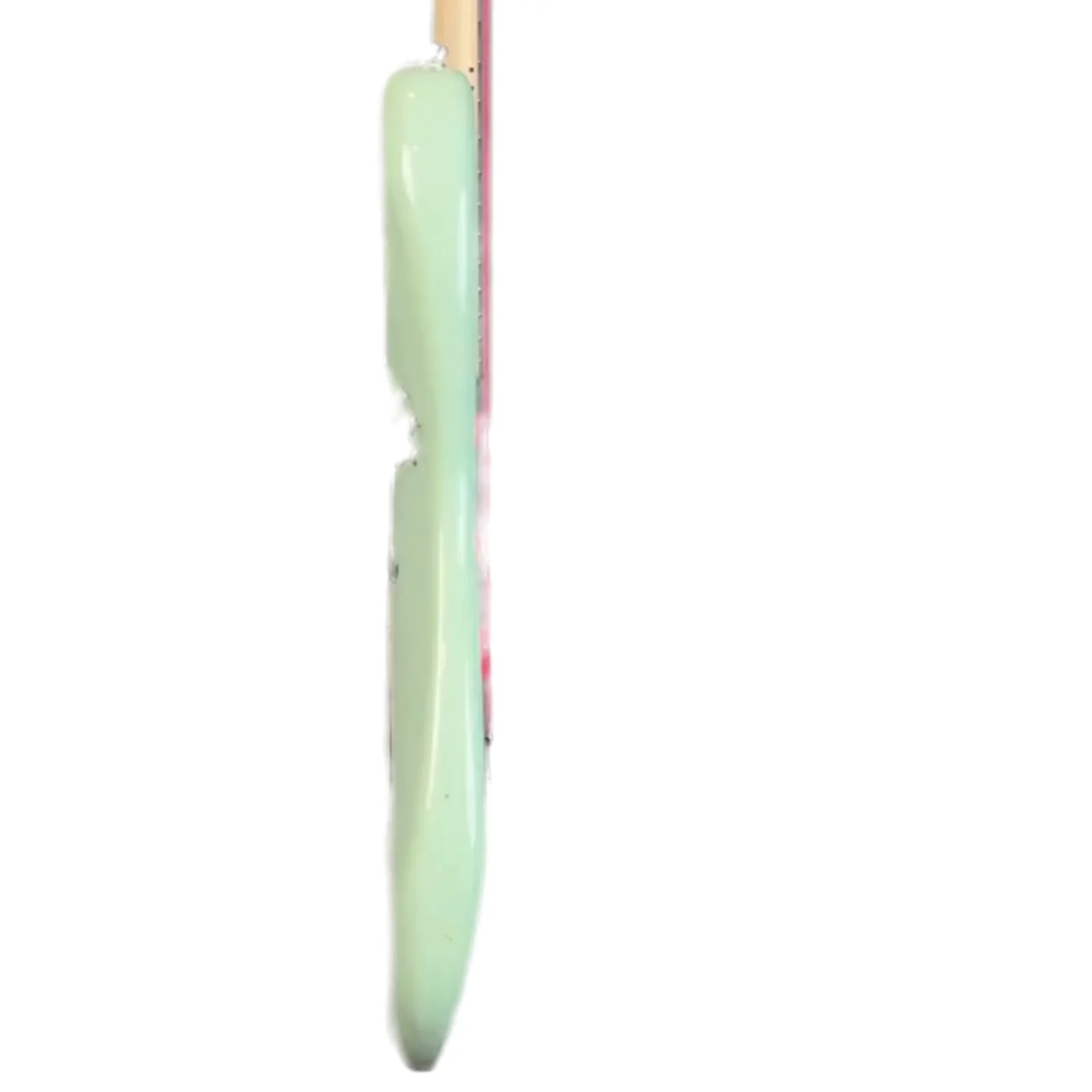Isaac Brock Signed Mint Green Strat Guitar - JSA Authenticated Custom Model, image 2