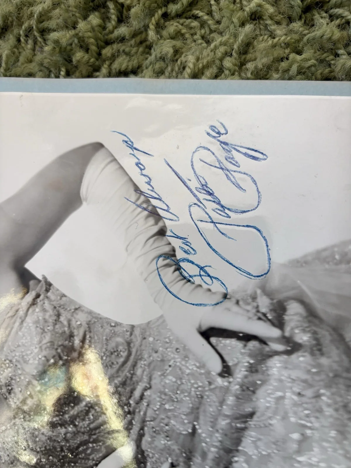 Signed 1950s PATTI PAGE 8x10 Photo Original, image 2