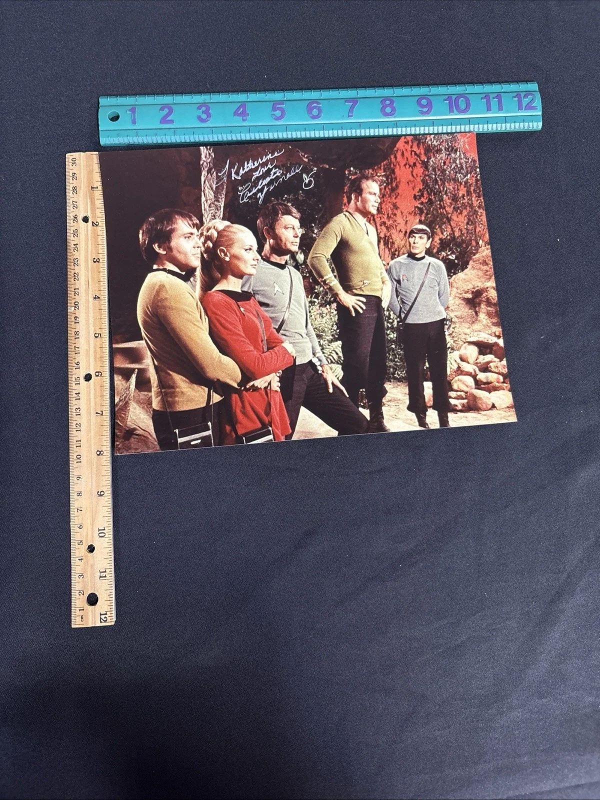 Celeste Yarnell-Star Trek- Personalized Autographed 8x10 Photo, image 2