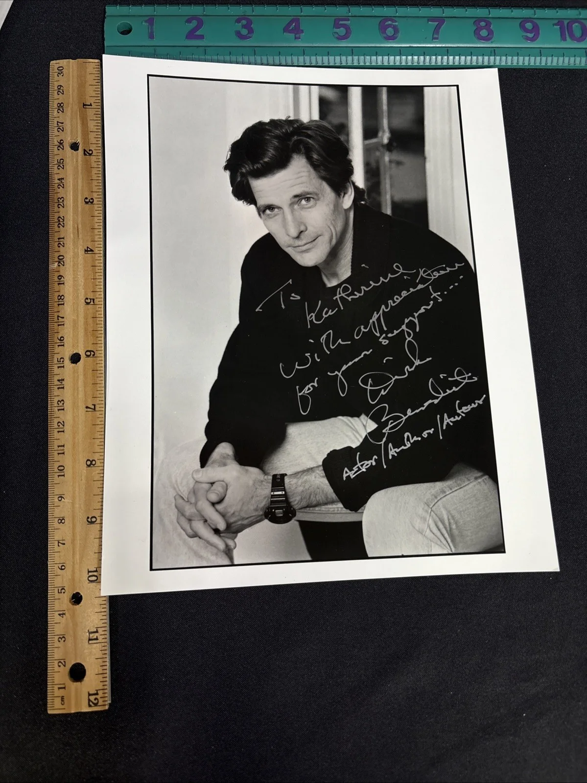 Dirk Benedict Original Autographed 8X10 photo, image 2