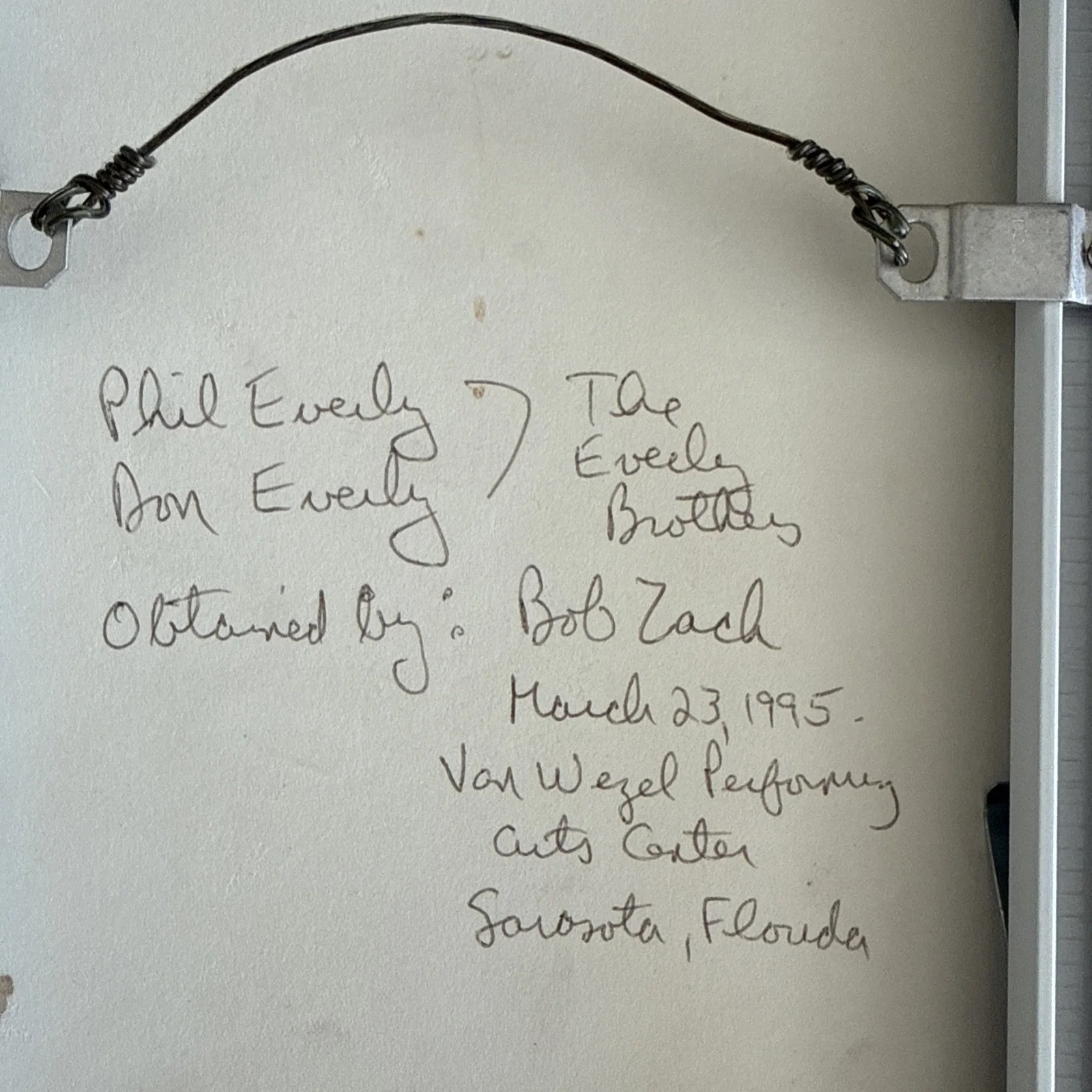 Every Brothers Signed Program, image 3