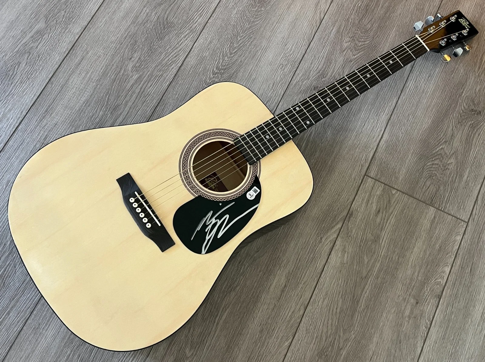 GAVIN ADCOCK SIGNED AUTOGRAPH 41" ACOUSTIC GUITAR w/EXACT PROOF & BECKETT COA, изображение 2