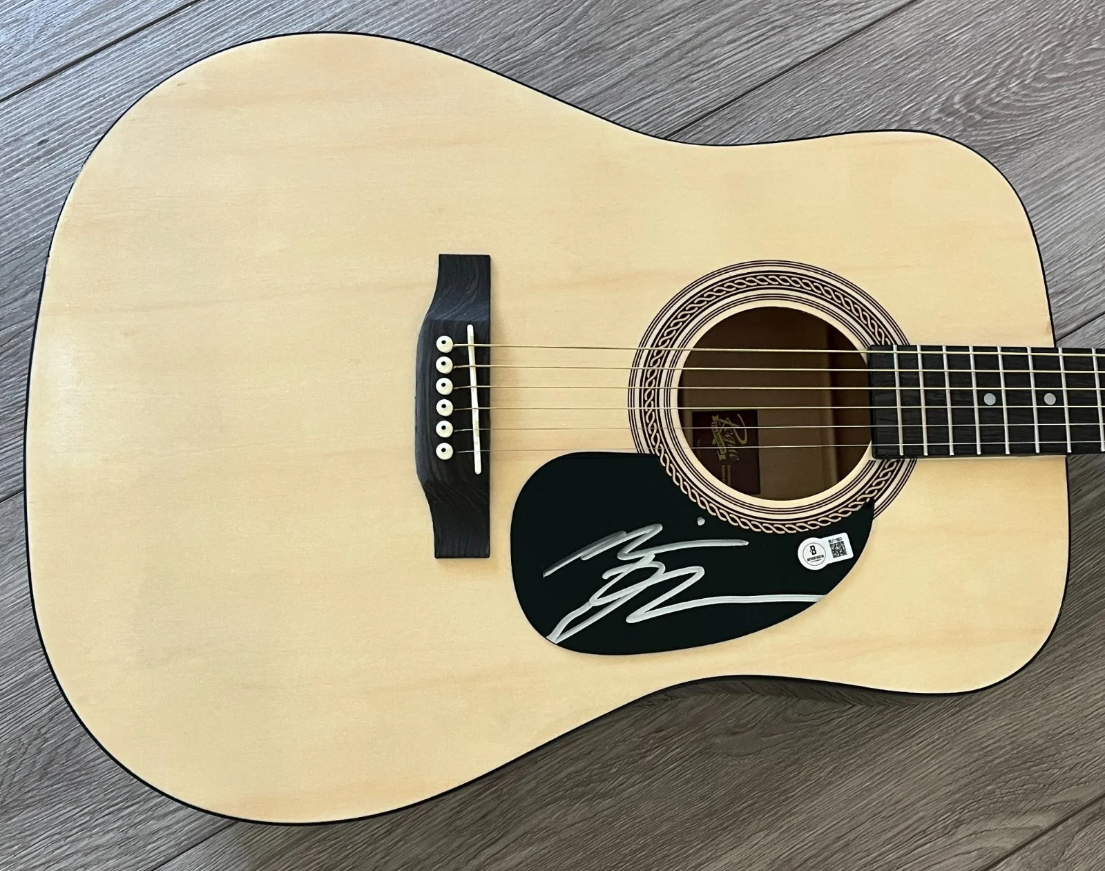 GAVIN ADCOCK SIGNED AUTOGRAPH 41" ACOUSTIC GUITAR w/EXACT PROOF & BECKETT COA, изображение 5
