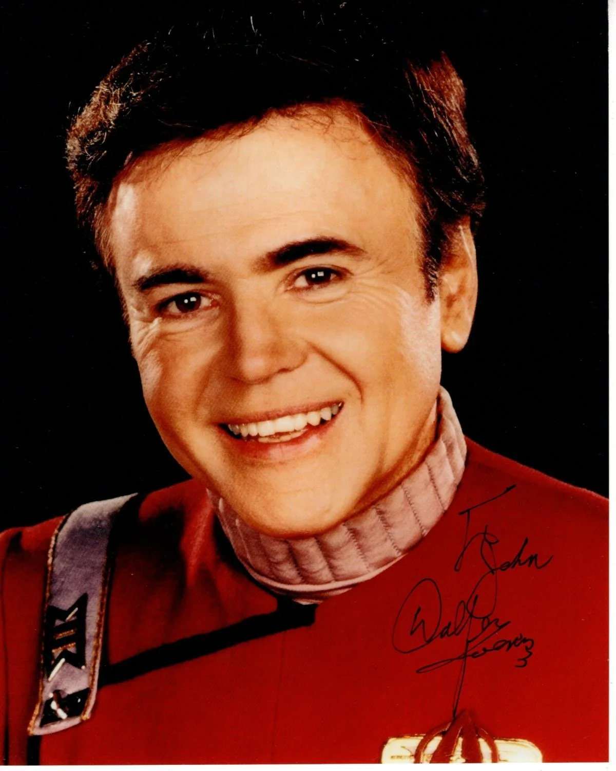 Walter Koenig — WALTER KOENIG Autographed Signed 8x10 STAR TREK CHEKOV Photograph - To John