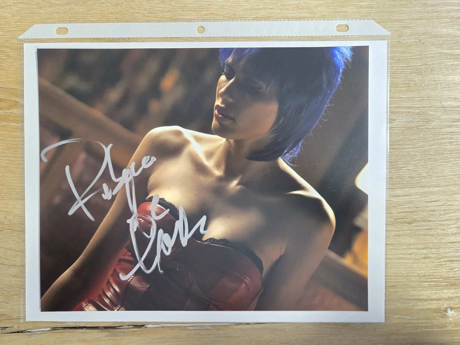 Rebecca DaCosta Autographed Signed 8x10" Photograph "The Bag Man", изображение 2