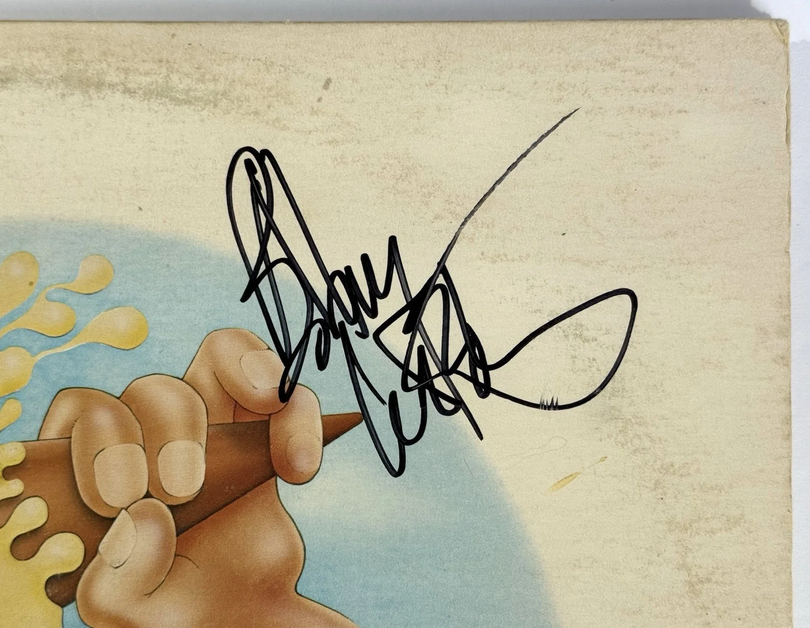 Bob Weir Grateful Dead signed Album + Mickey Hart Europe '72 vinyl Psa Dna coa, image 2