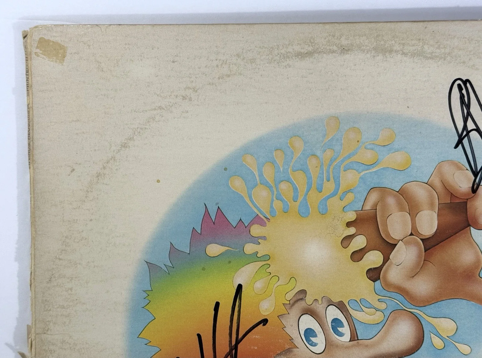 Bob Weir Grateful Dead signed Album + Mickey Hart Europe '72 vinyl Psa Dna coa, image 4