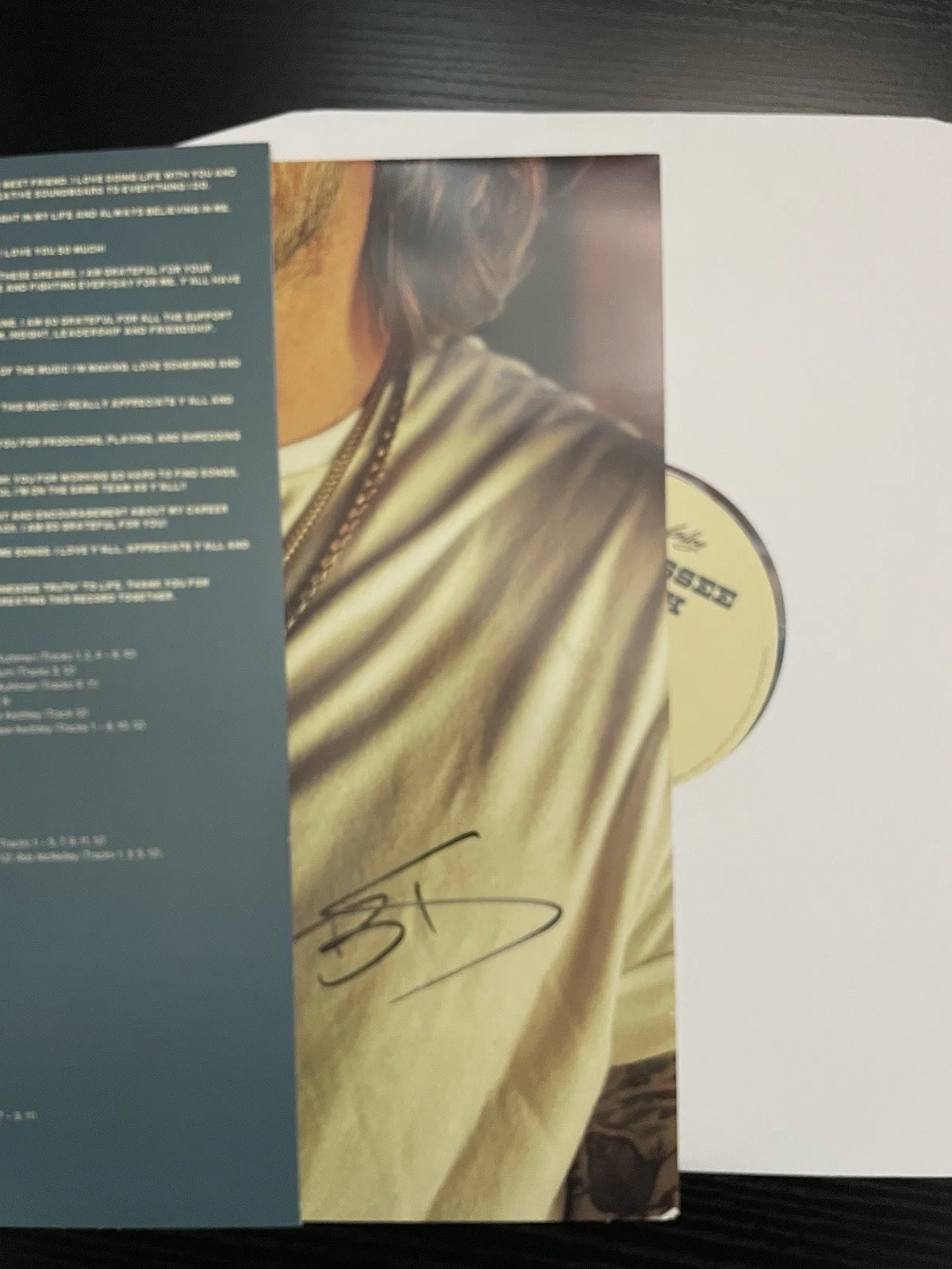 BRIAN KELLEY TENNESSEE TRUTH SIGNED AUTOGRAPH VINYL ALBUM ACOA LP RECORD FGL, изображение 5