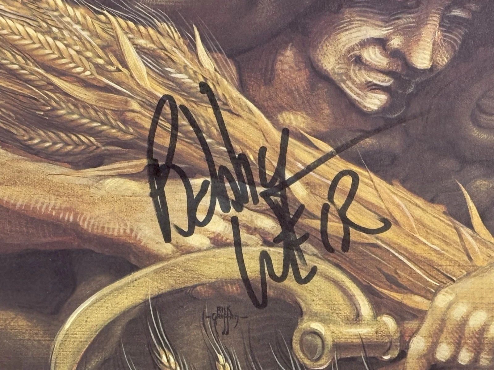 Bob Weir signed Grateful Dead Album Mickey Hart wake of the flood vinyl Psa Dna, изображение 2