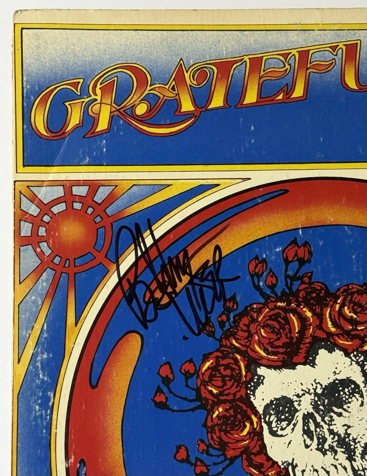 Bob Weir signed Grateful Dead Album + Mickey Hart auto vinyl lp Psa Dna coa, изображение 4