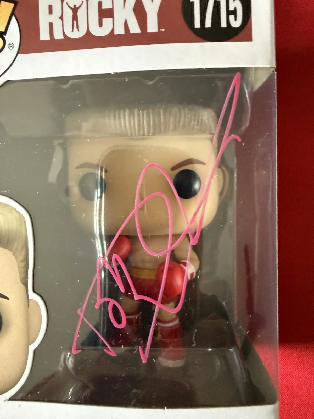 Dolph Lundgren — Dolph Lundgren Signed Autographed Ivan Drago Funko #1715 Rocky JSA COA, image 2
