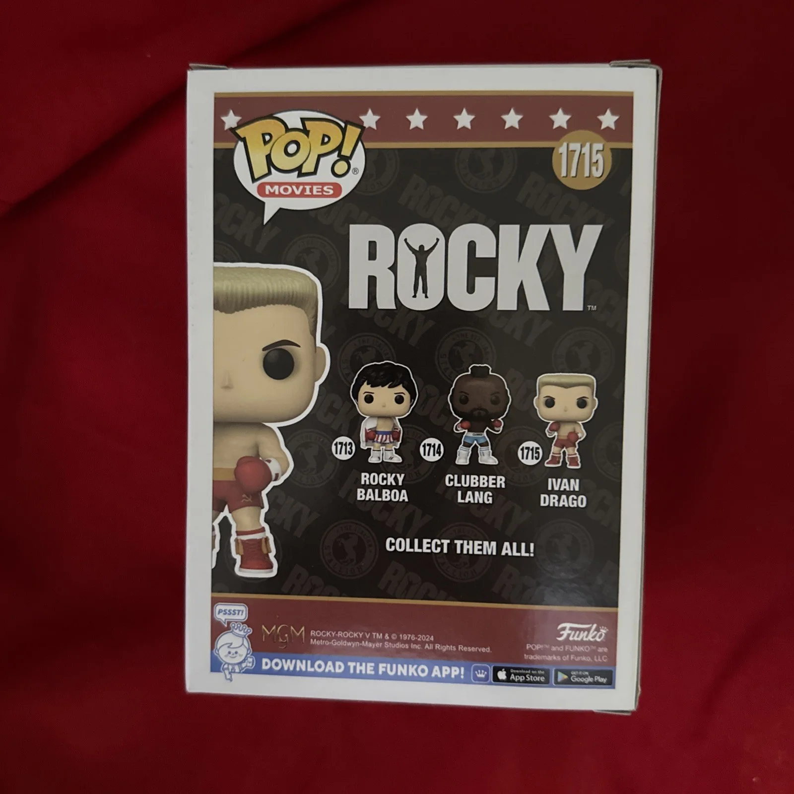 Dolph Lundgren — Dolph Lundgren Signed Autographed Ivan Drago Funko #1715 Rocky JSA COA, image 4