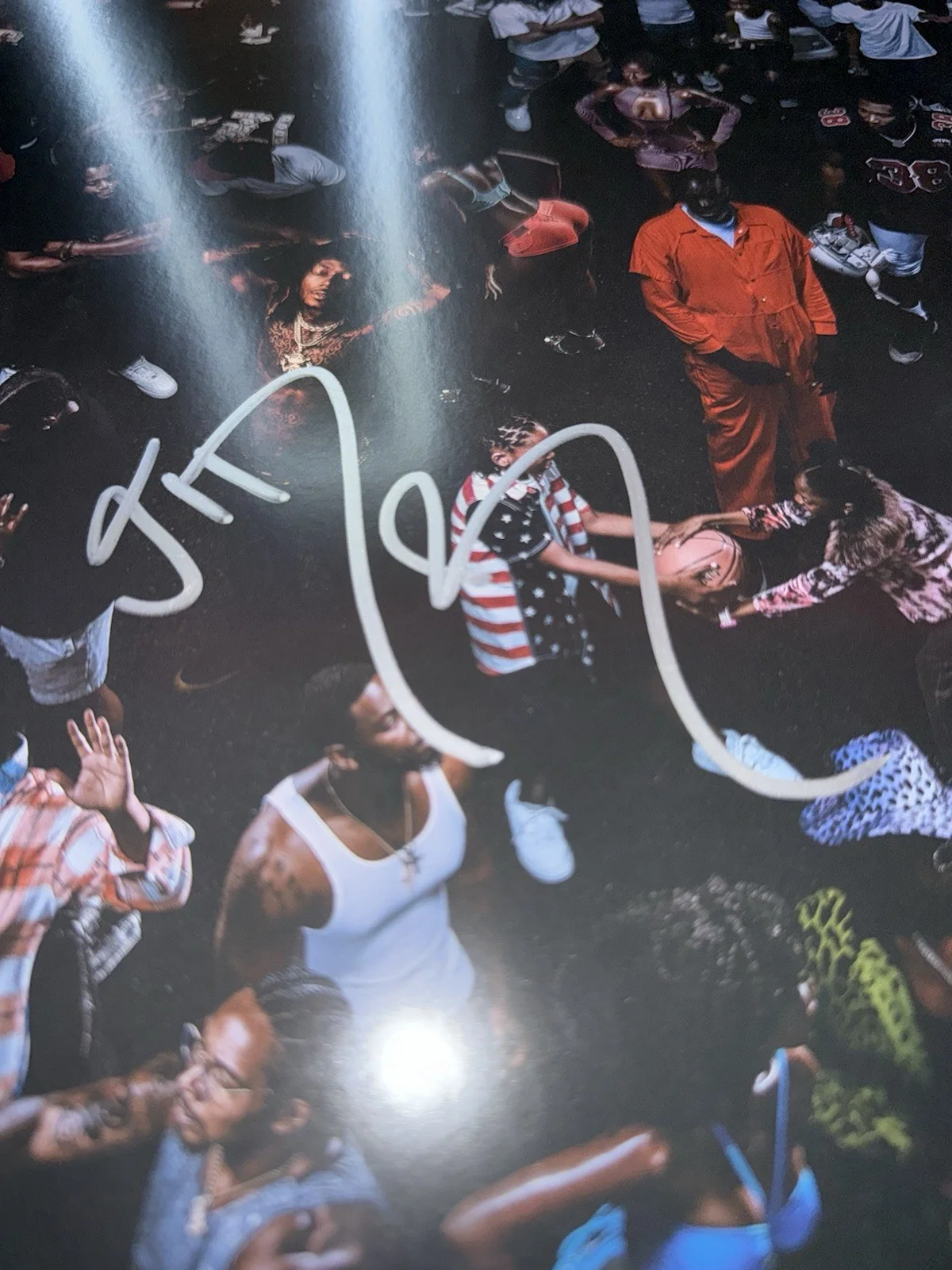 RAPPER JID SIGNED AUTOGRAPHED THE FOREVER STORY VINYL ALBUM RECORD JSA COA J.I.D, изображение 4