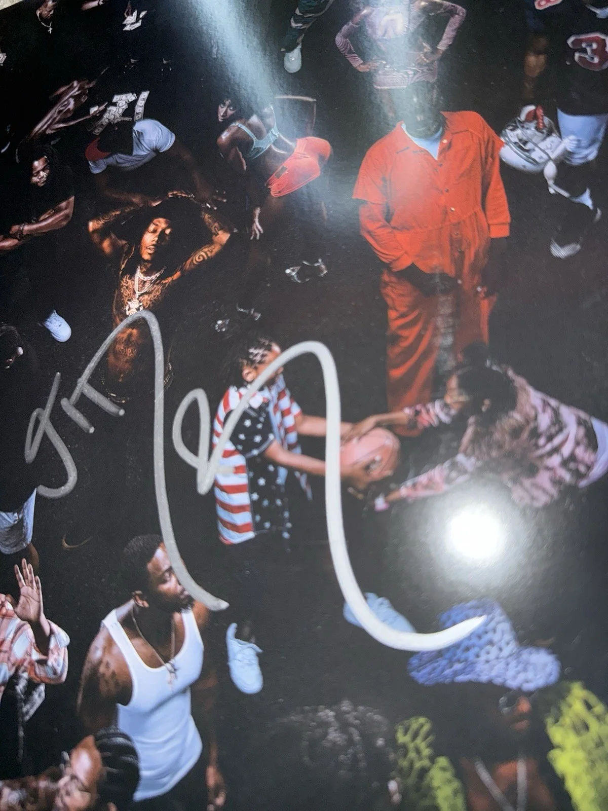 RAPPER JID SIGNED AUTOGRAPHED THE FOREVER STORY VINYL ALBUM RECORD JSA COA J.I.D, изображение 5