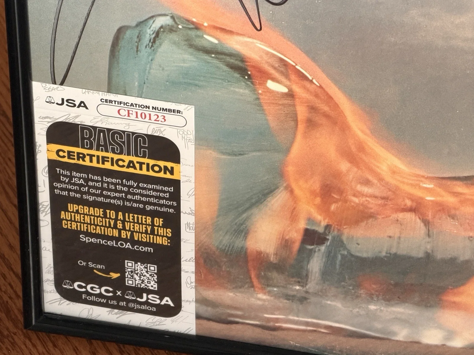 Tommy Shaw Signed JSA Cert. *STYX* Equinox Album Vinyl Record, изображение 2