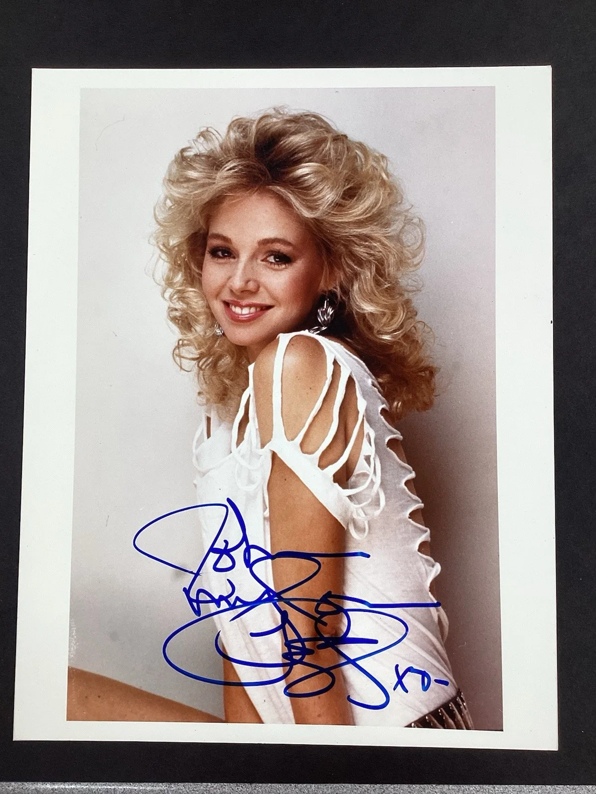 Teri Copley — Teri Copley Signed 8x10 Photo Hollywood Actor “We Got It Made” TV Series TPG