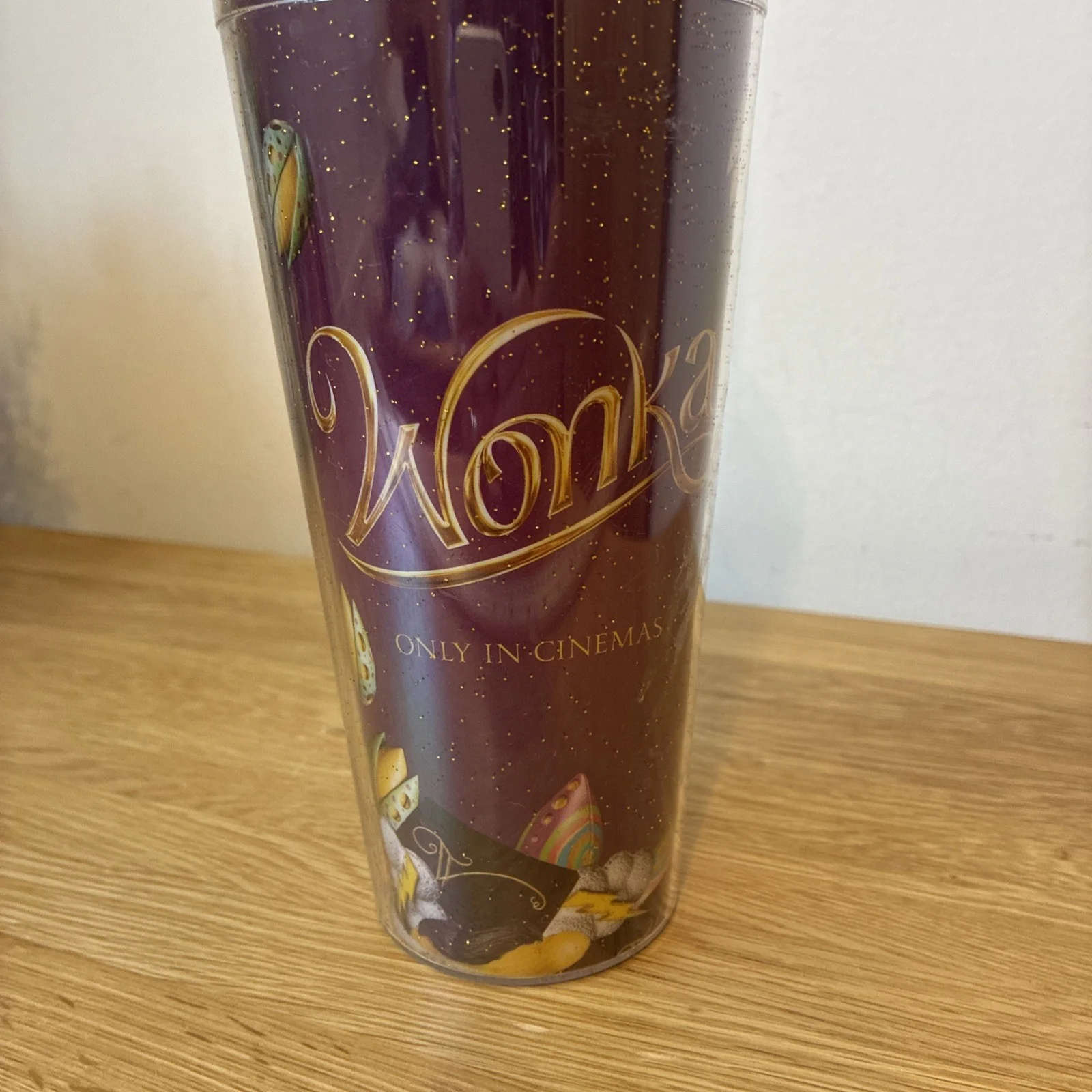 Willy Wonka Dome Lid Large Cup with Straw – Odeon Cinema UK – Limited Edition, изображение 3