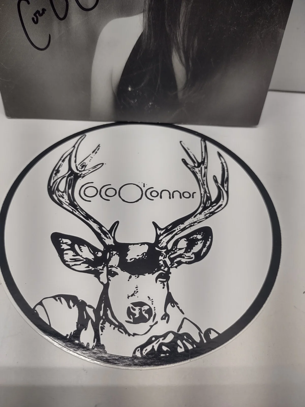 COCO O'CONNOR WHEN I WAS YOUR WORLD CD 2020 Signed Autographed, image 2