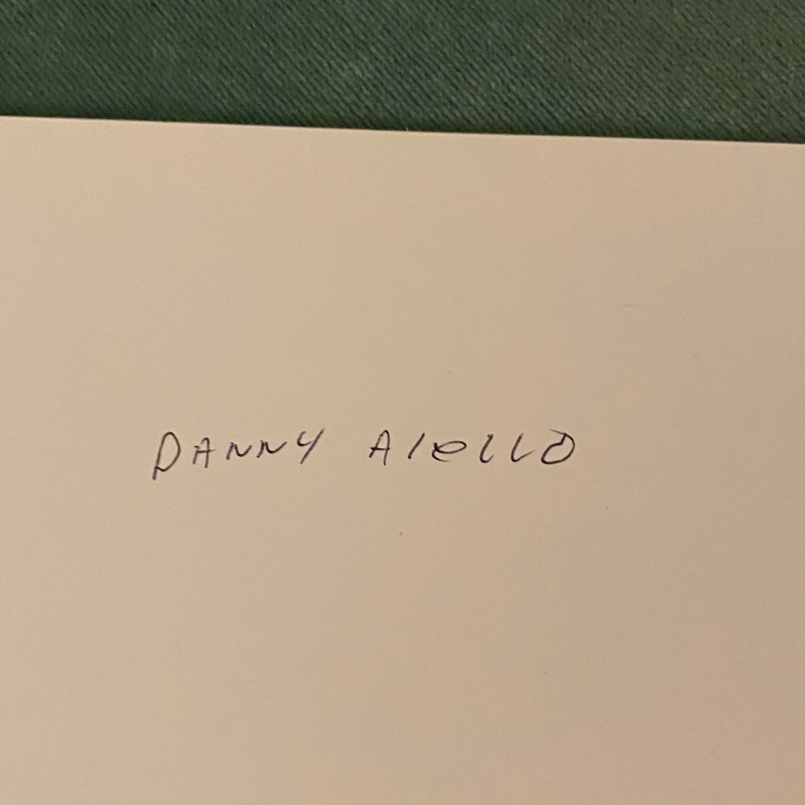 Danny Aiello — DANNY AIELLO 1933-2019 THE GODFATHER PART II~MOONSTRUCK) AUTOGRAPHED PHOTO, изображение 4