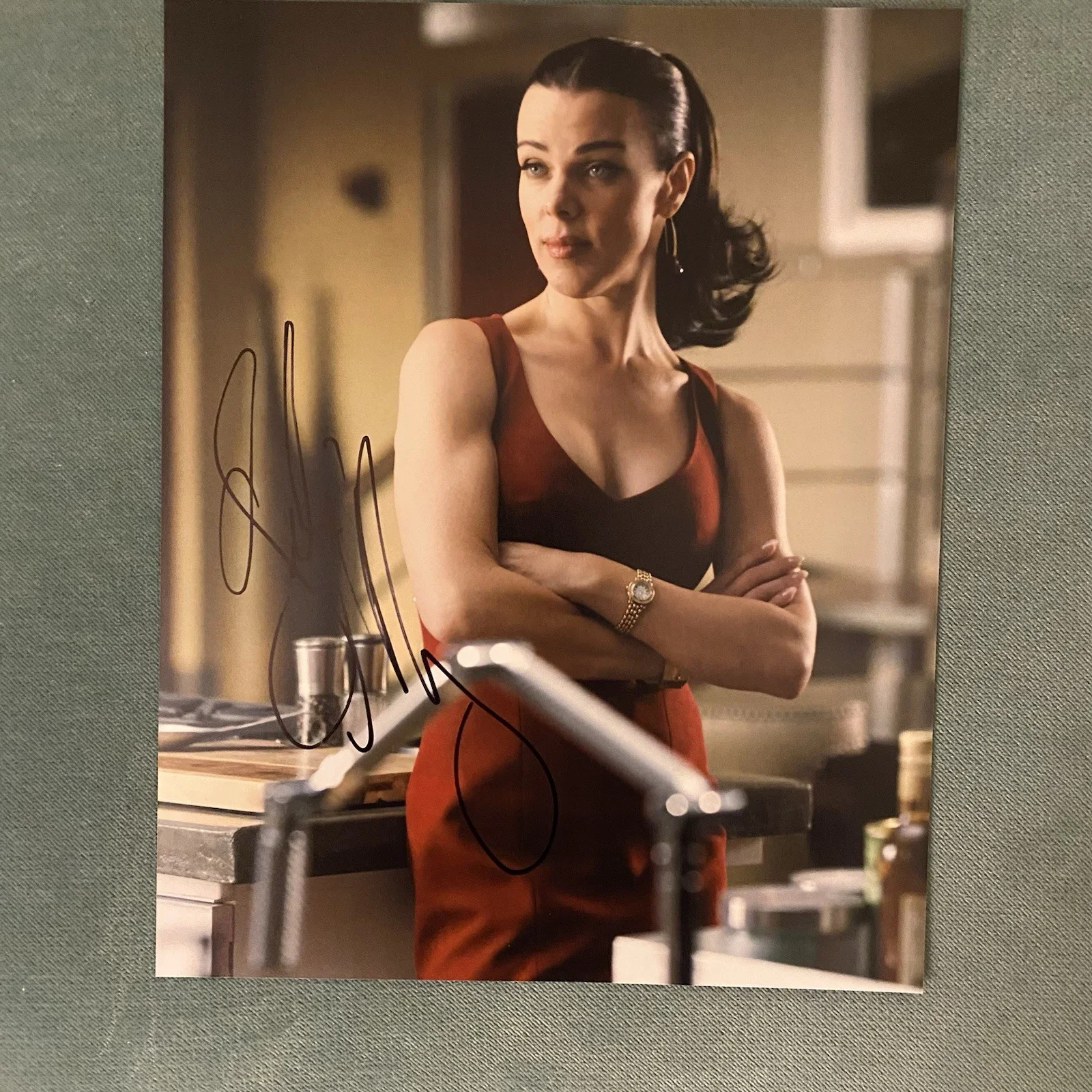 Debi Mazar Autographed 8x10 Photo COA Empire Records Goodfellas Entourage, изображение 2