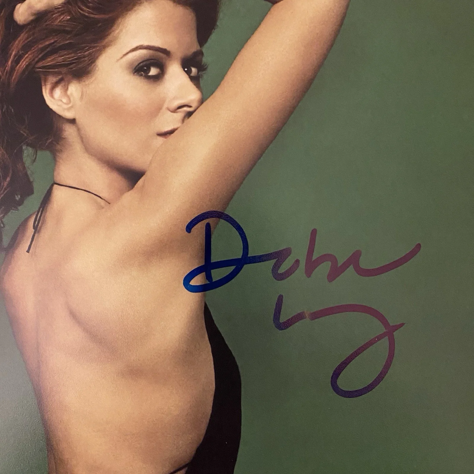 Debra Messing — Debra Messing Will & Grace hand signed autographed 8x10 photo w/Hologram COA, image 3