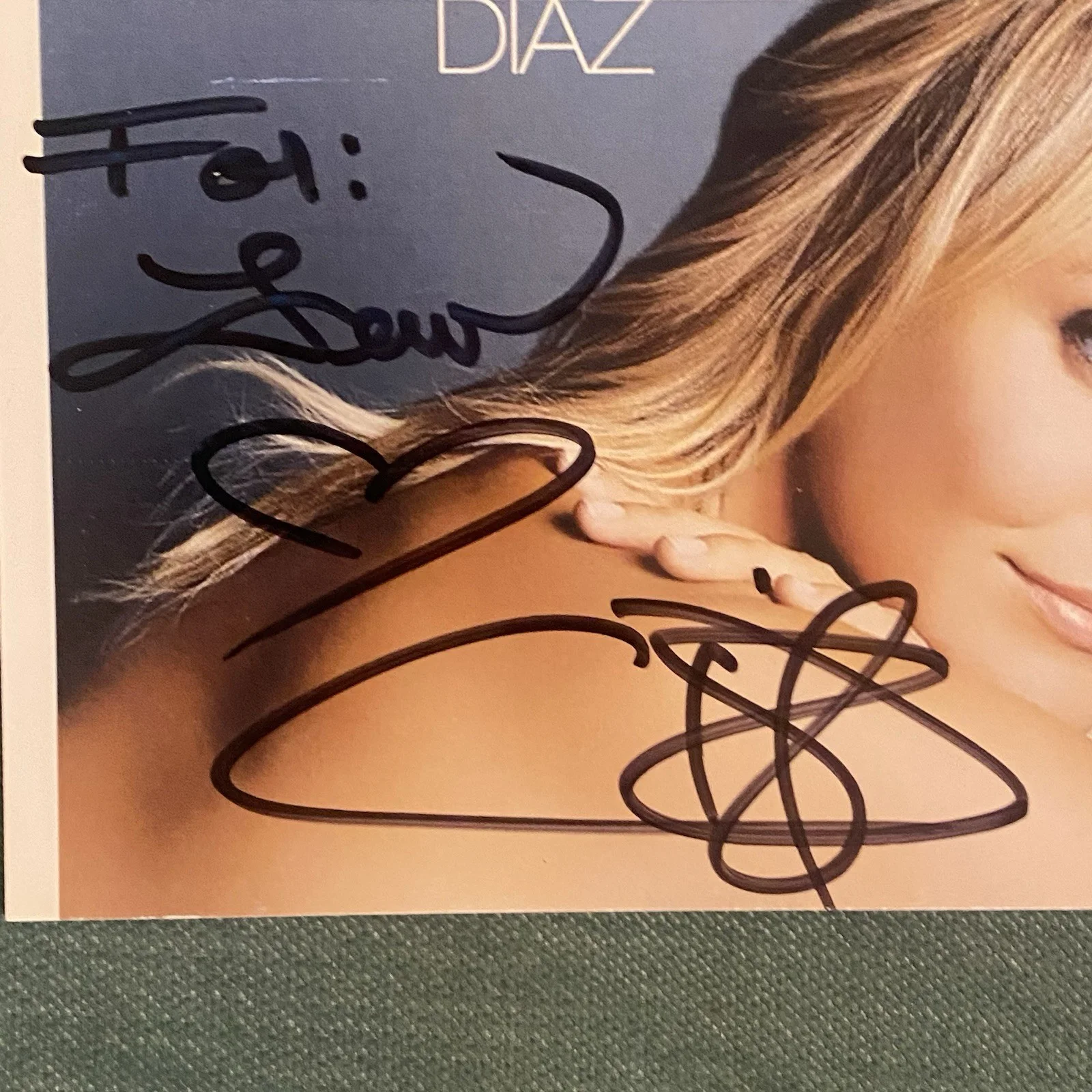 Cameron Diaz Autographed Signed Photo 4x6 Something about Mary Charlies Angels, image 2