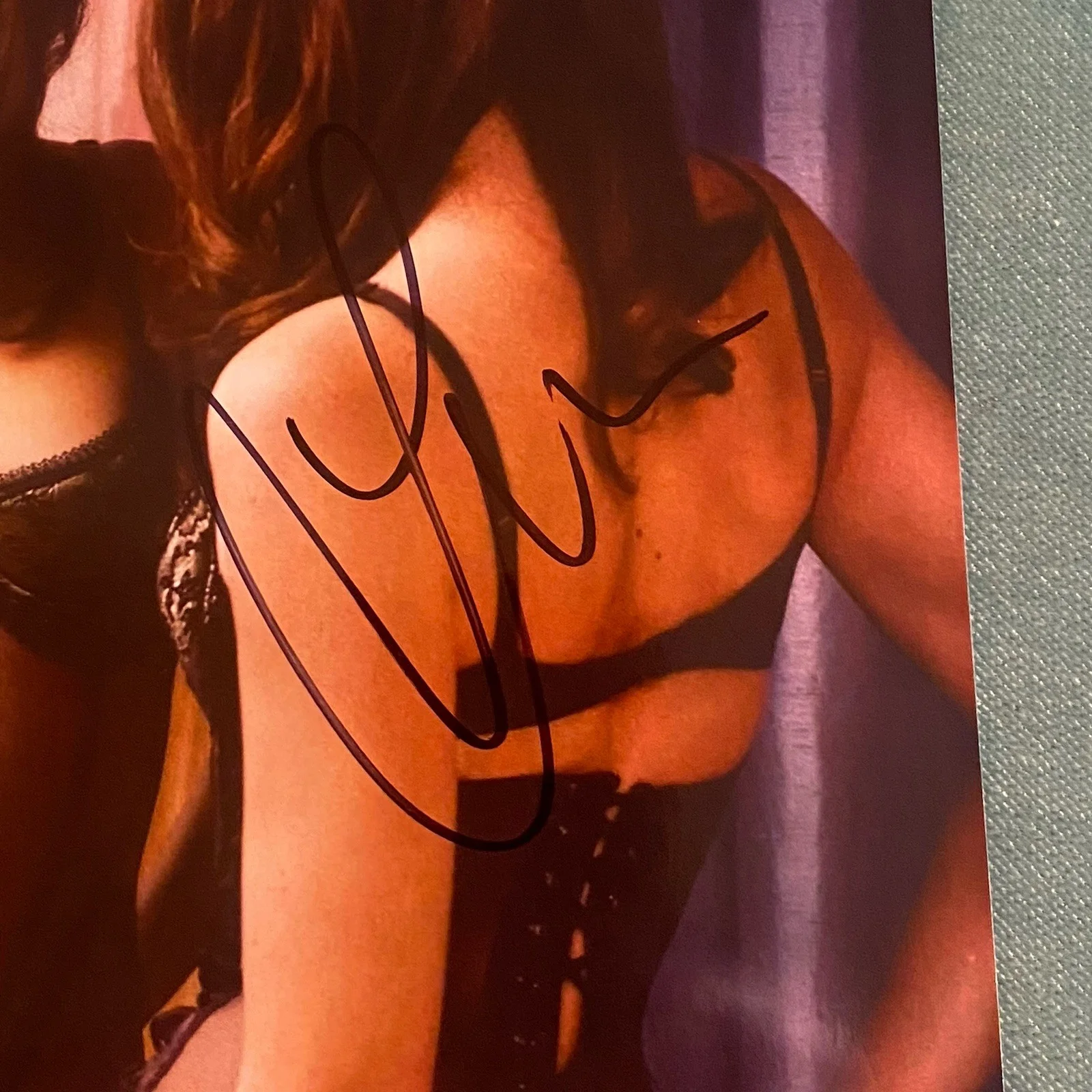 Leighton meester — Leighton Meester Authentic Signed Autograph 8x10 Photo Gossip Girl Sexy Lingerie, изображение 2
