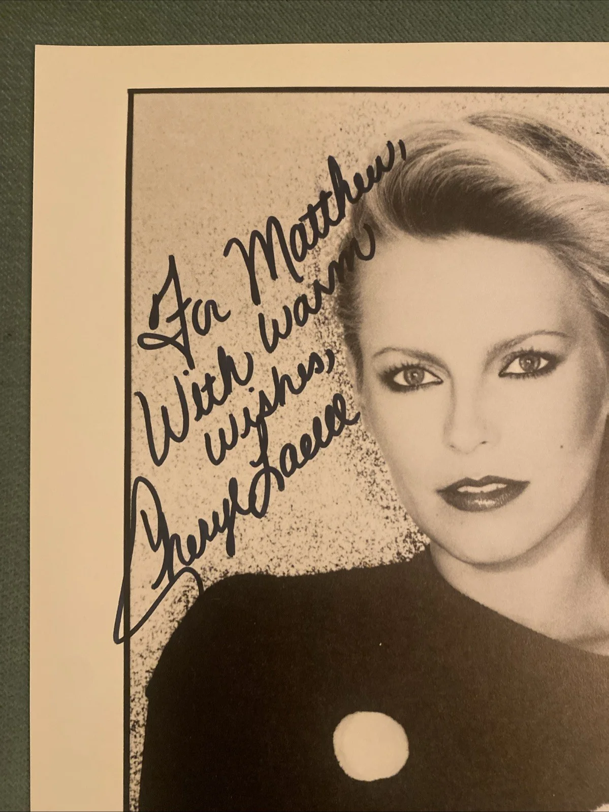 CHERYL LADD Charlie's Angels Signed/Autographed 8x10 Photograph, image 2
