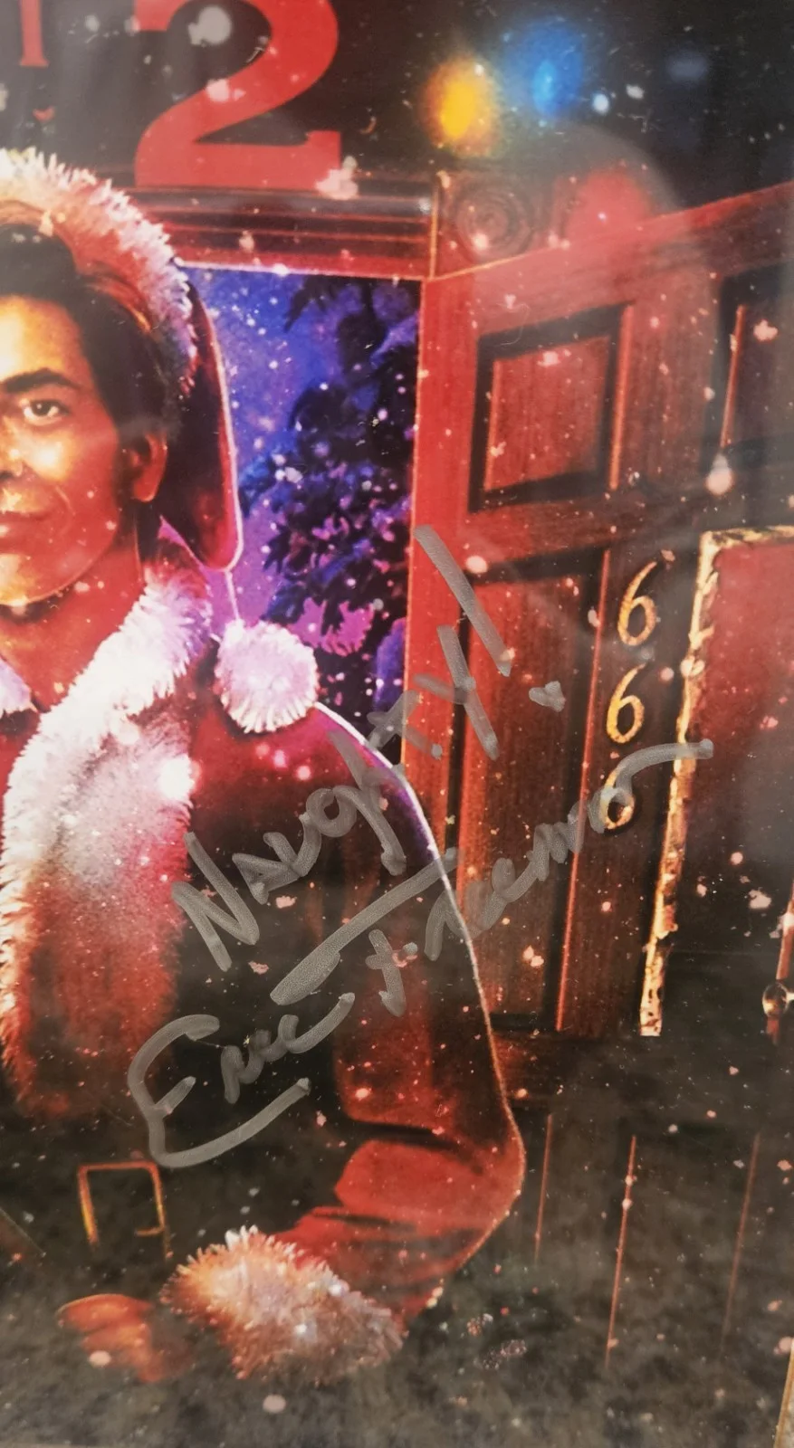 Silent Night Deadly Night 2 Autographed by Eric Freeman horror movie Art 8x10, image 2