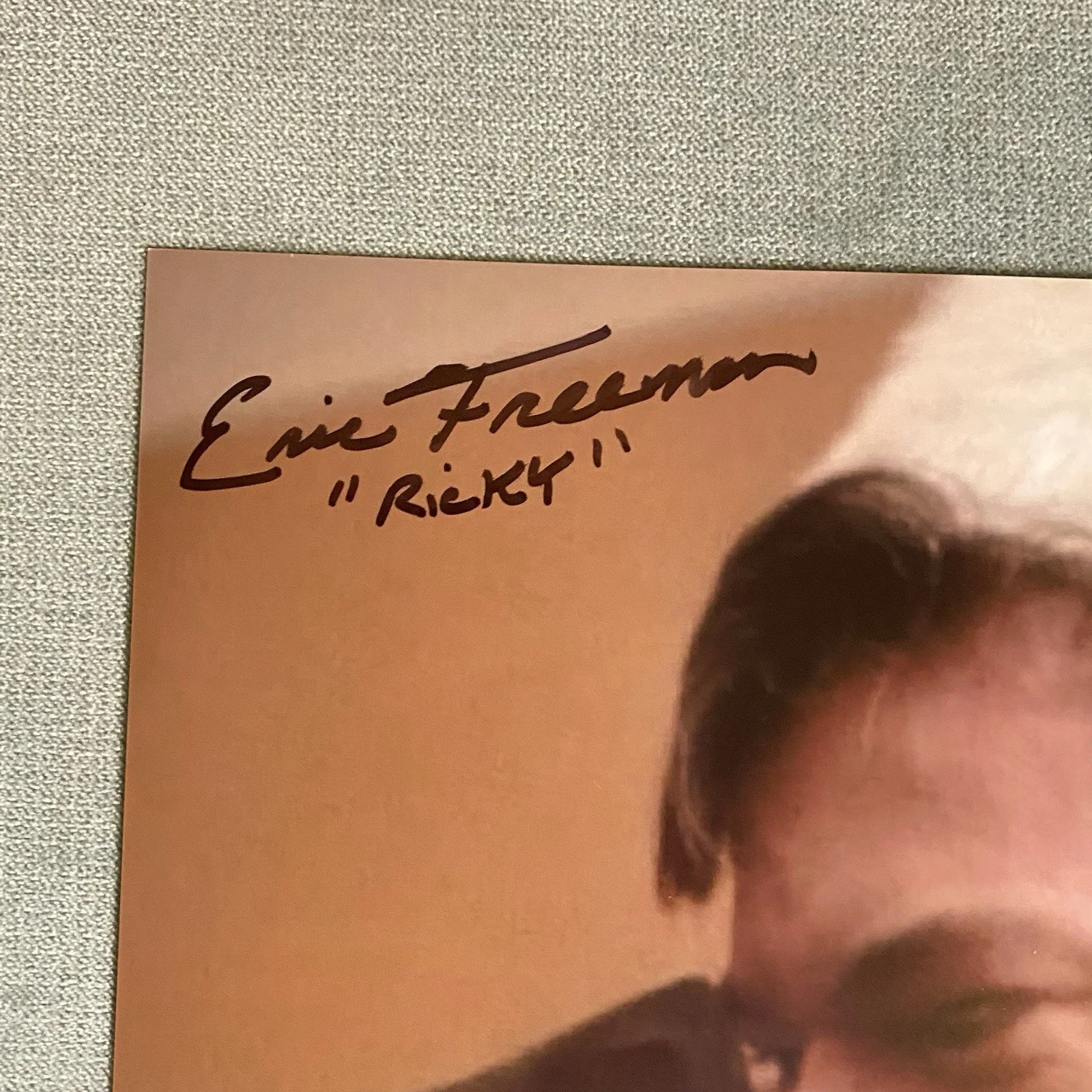 Eric Freeman — Silent Night Deadly Night Part 2 Eric Freeman Signed 8x10 Autograph Photo W/ Bar, изображение 2
