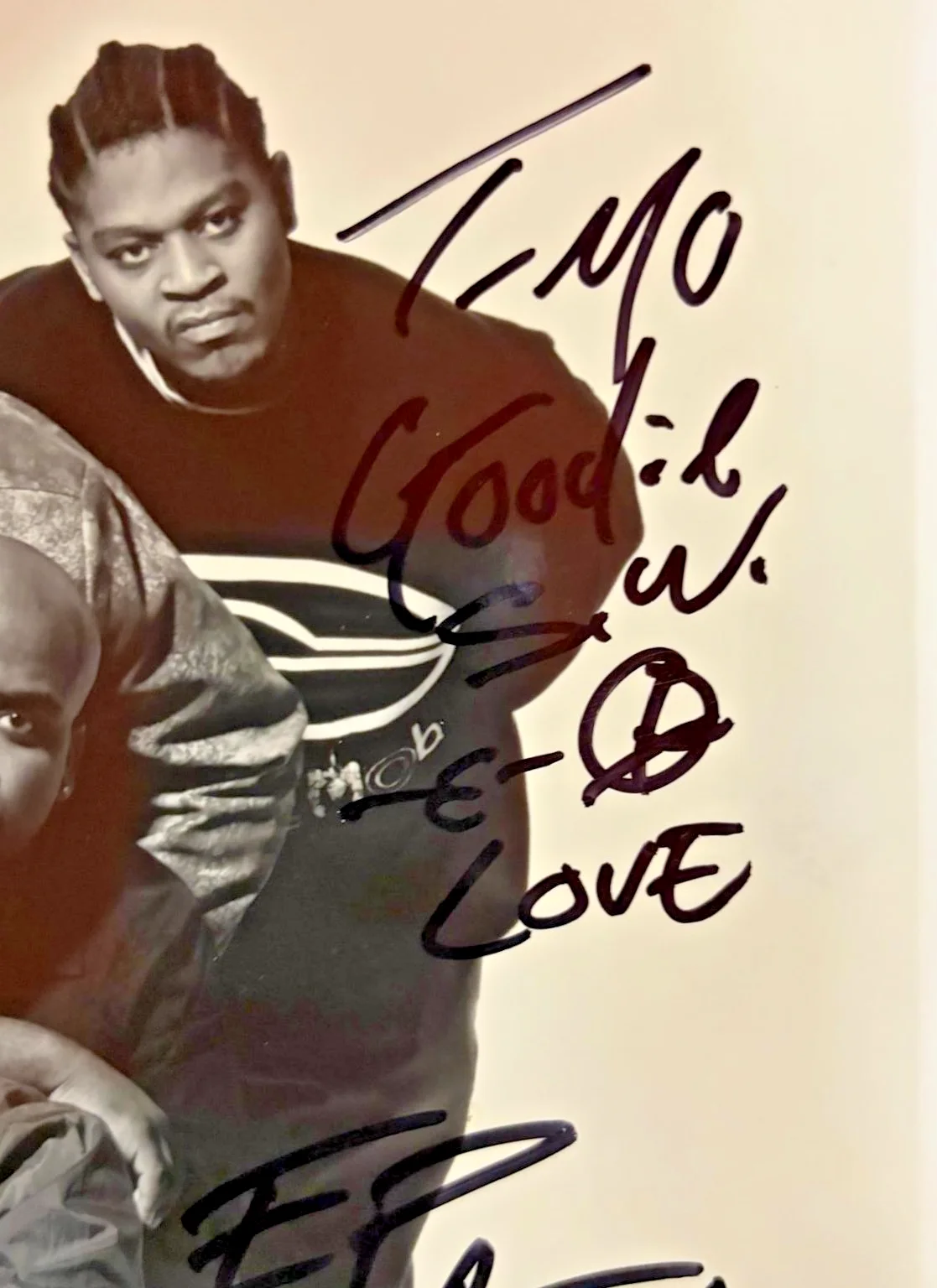 BIG GIPP, CEE LO GREEN, KHUJO, T-MO — GOODIE MOB X4 SIGNED AUTOGRAPHED 8X10 PHOTO BIG GIPP CEE LO GREEN KHUJO T-MO PSA, изображение 2