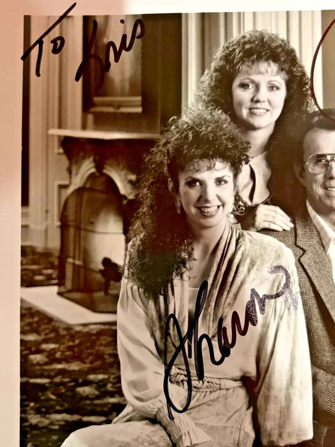 Buck White, Sharon White, Cheryl White — THE WHITES X3 SIGNED AUTOGRAPH 8X10 PHOTO BUCK WHITE SHARON WHITE CHERYL PSA, изображение 2