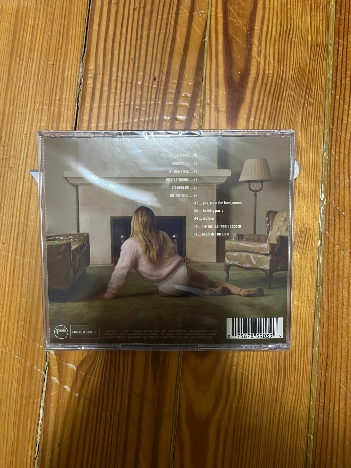 *SIGNED* Hilary Duff Luck Or Something CD Autographed Insert Sealed *SHIPS ASAP*, image 2