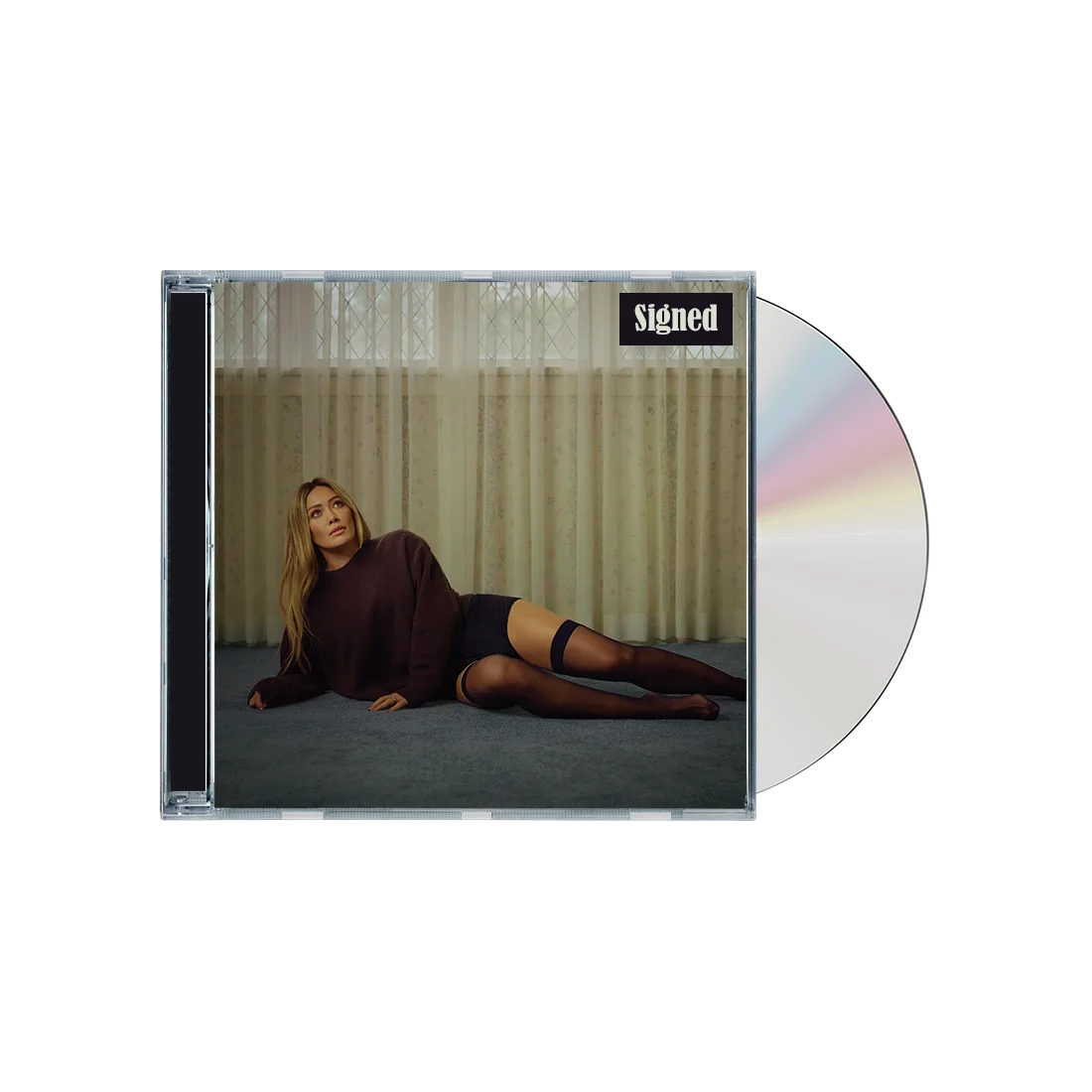 *SIGNED* Hilary Duff Luck Or Something CD Autographed Insert Sealed *SHIPS ASAP*, image 3
